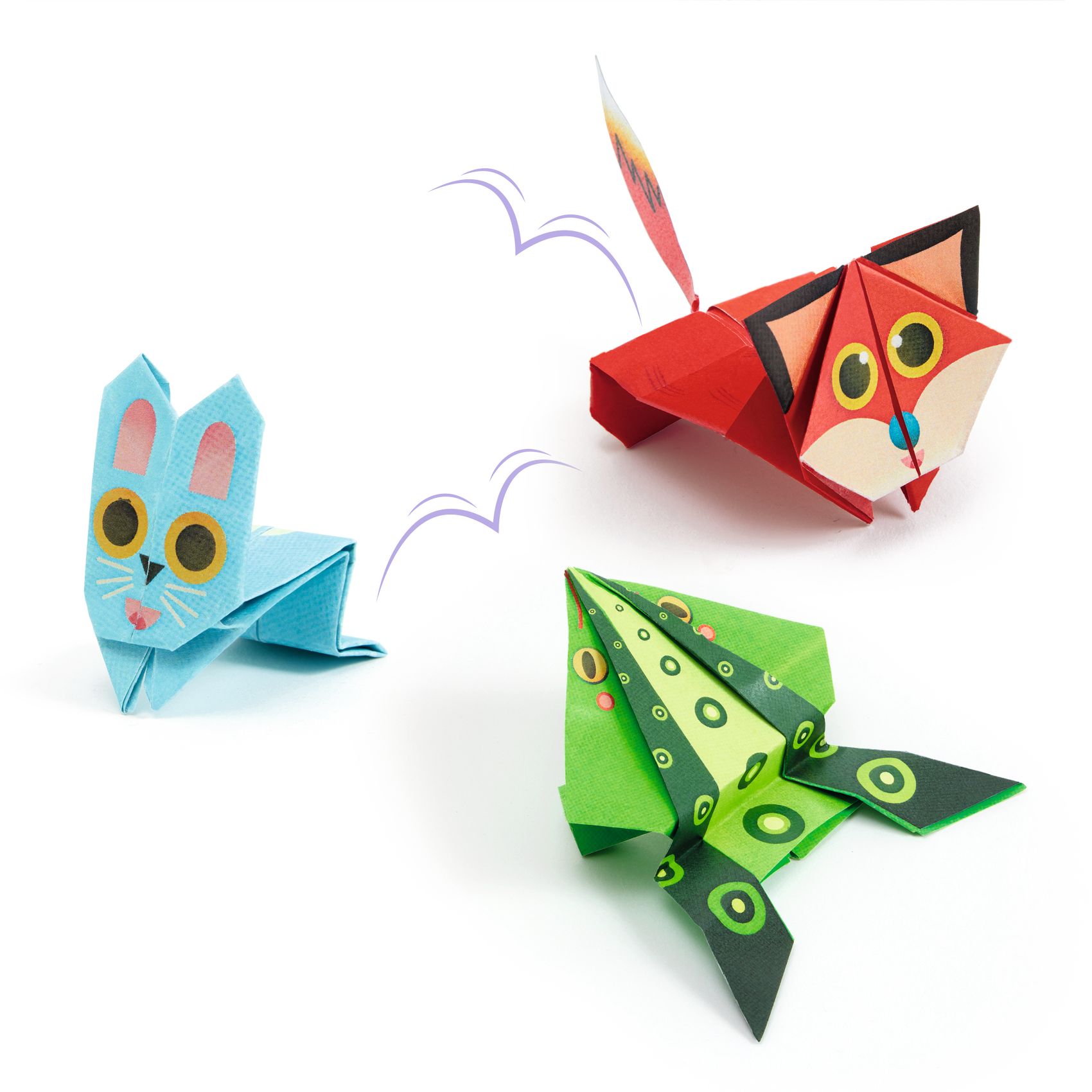 Origami - Ugró állatok - Jumping animals - 2