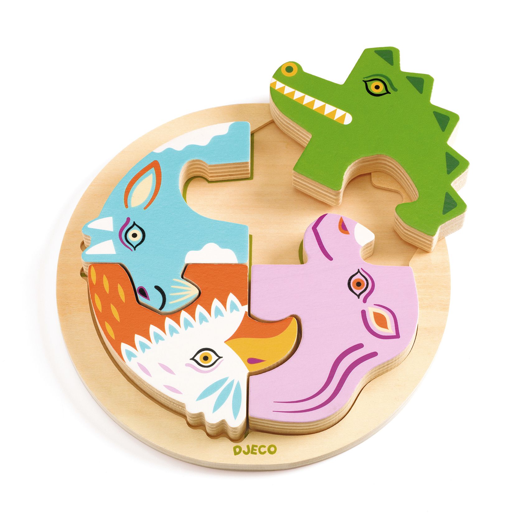 Formaillesztő, formaberakó - Kroki körtánca - Rondo Croco - 1