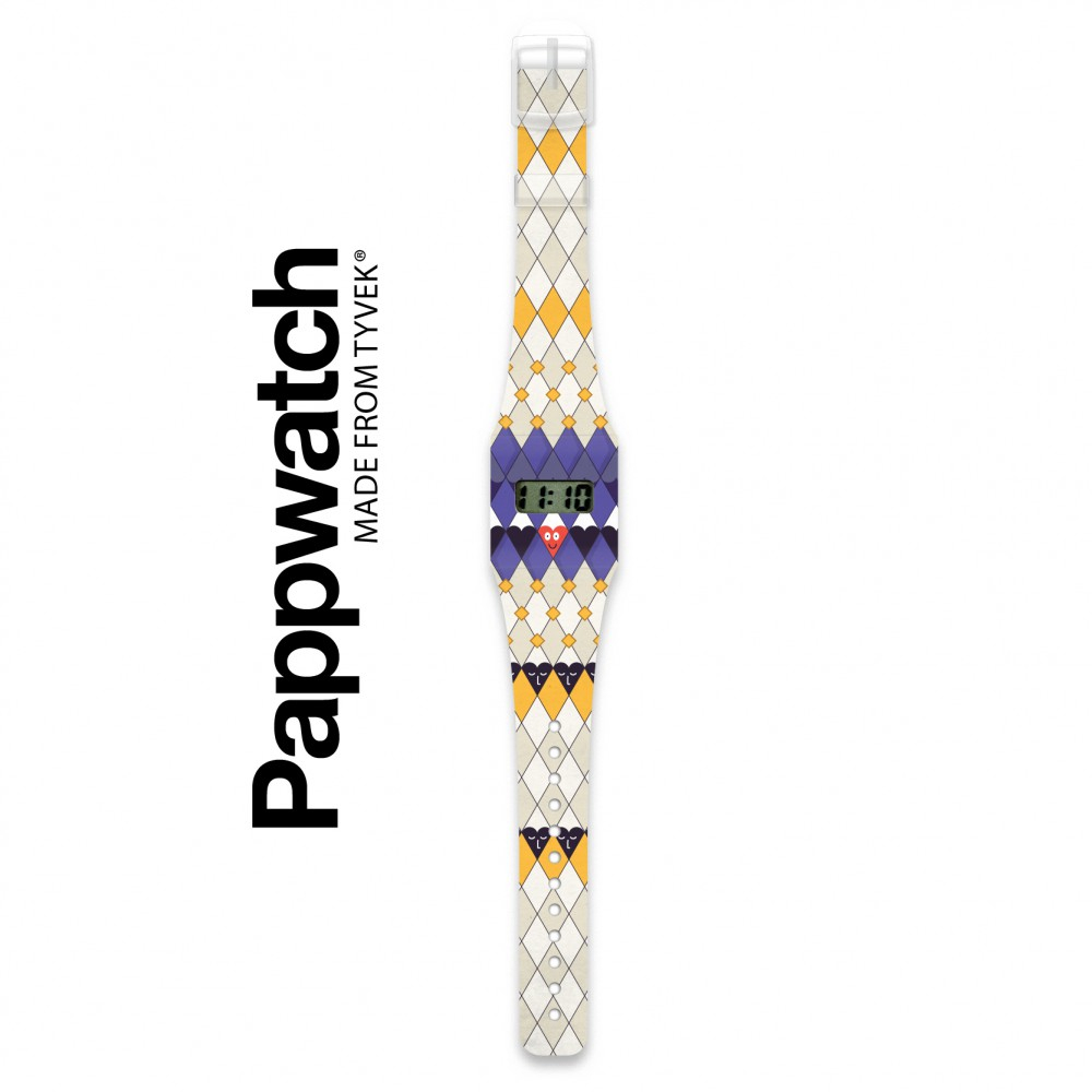Papír karóra - DIAMONDS - Pappwatch Kids - 0