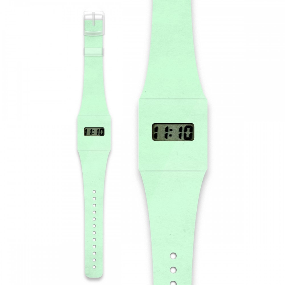 Papír karóra - MINTY / PASTELL - Pappwatch - 0