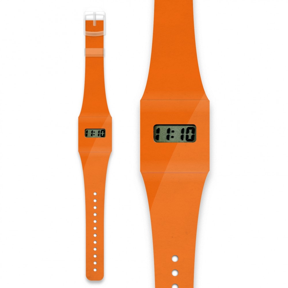 Papír karóra - ORANGE / NEON - Pappwatch - 0