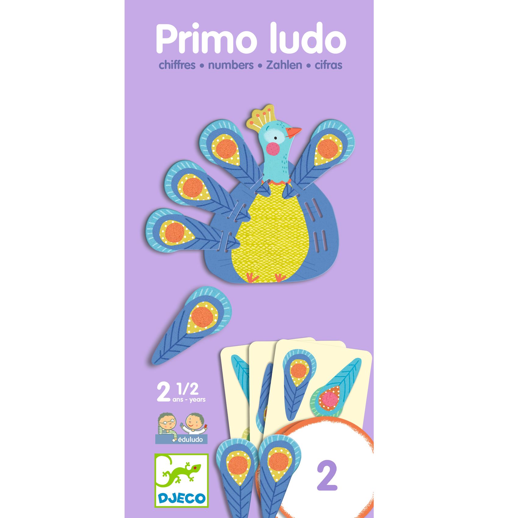 Primo Ludo - Négyig - 1,2,3,4 - 1