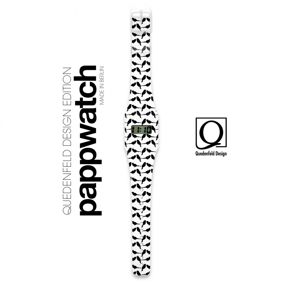 Papír karóra - BLACK SPARROW - Pappwatch Kids - 0