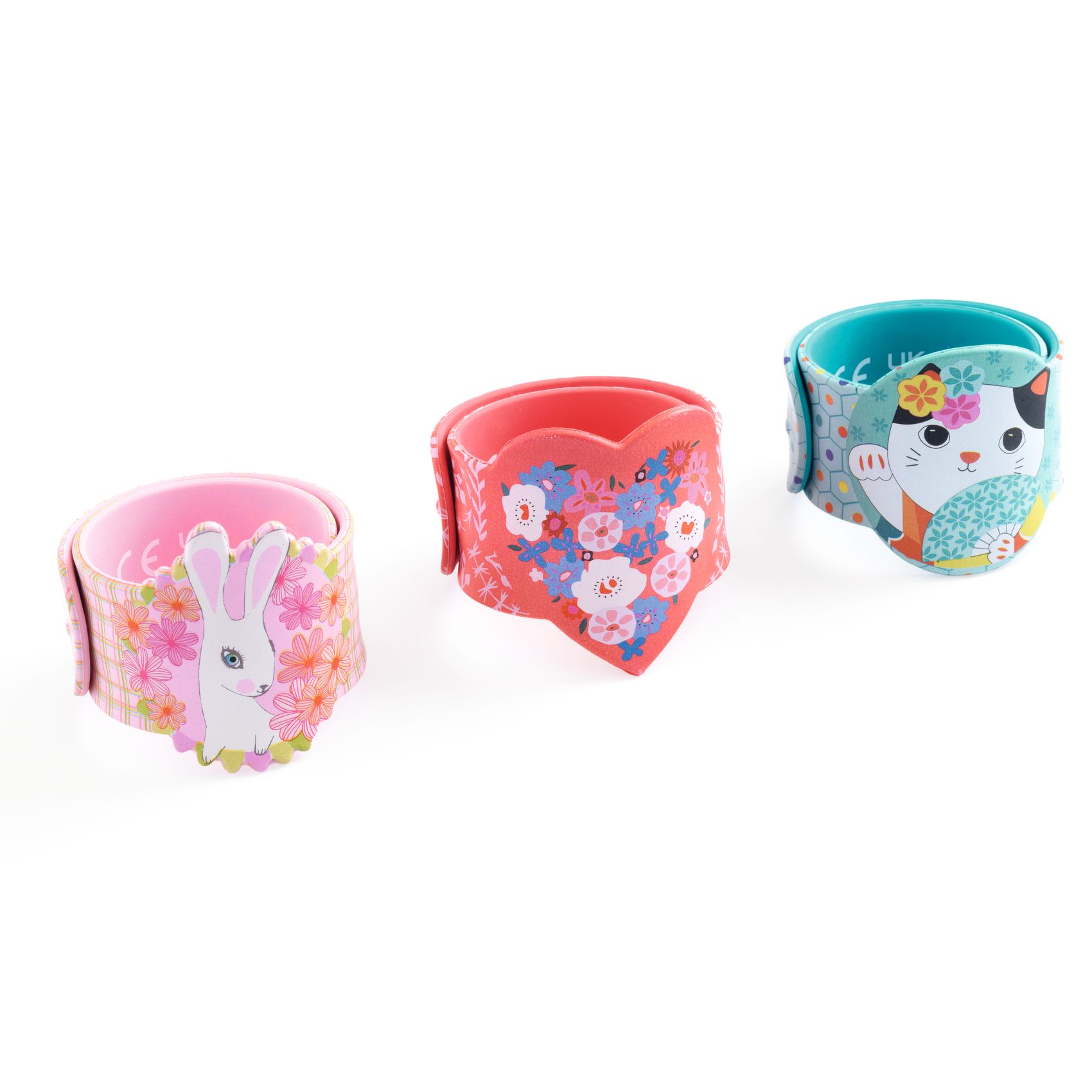 Rácsapós karkötő - Szív, Macsek, Nyúl - Slap bracelets heart,rabbit,cat - 2
