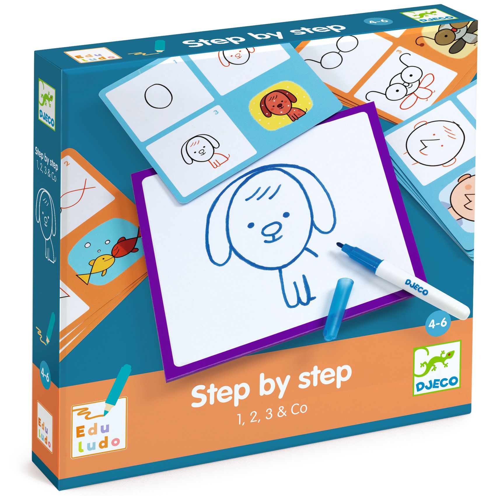 Rajzolás lépésről lépésre - Lépés lépés után - Step by Step 1, 2, 3 and Co - 0