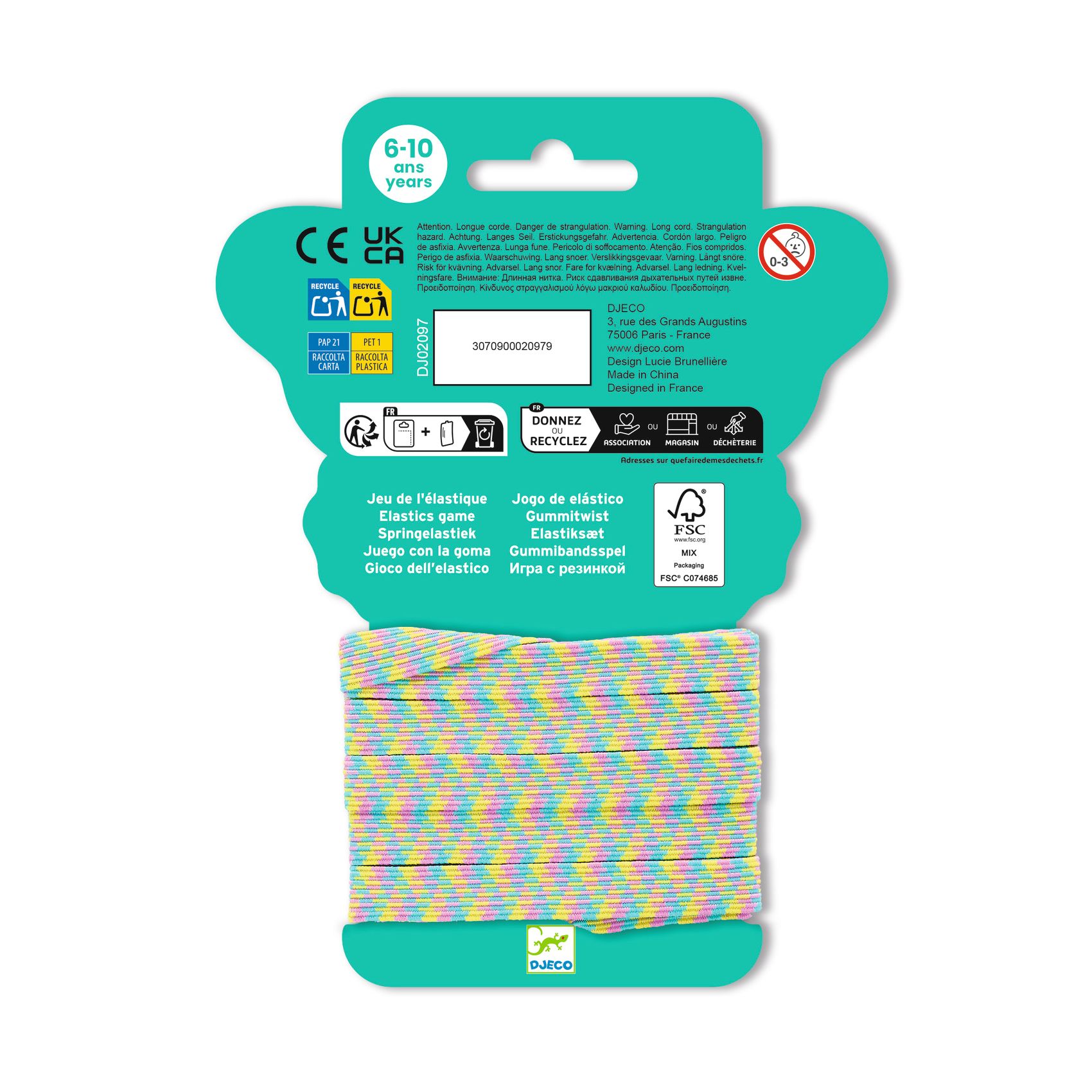 Rugalmas ugrókötél - Pillangó - Chinese jump rope, Butterfly - 2