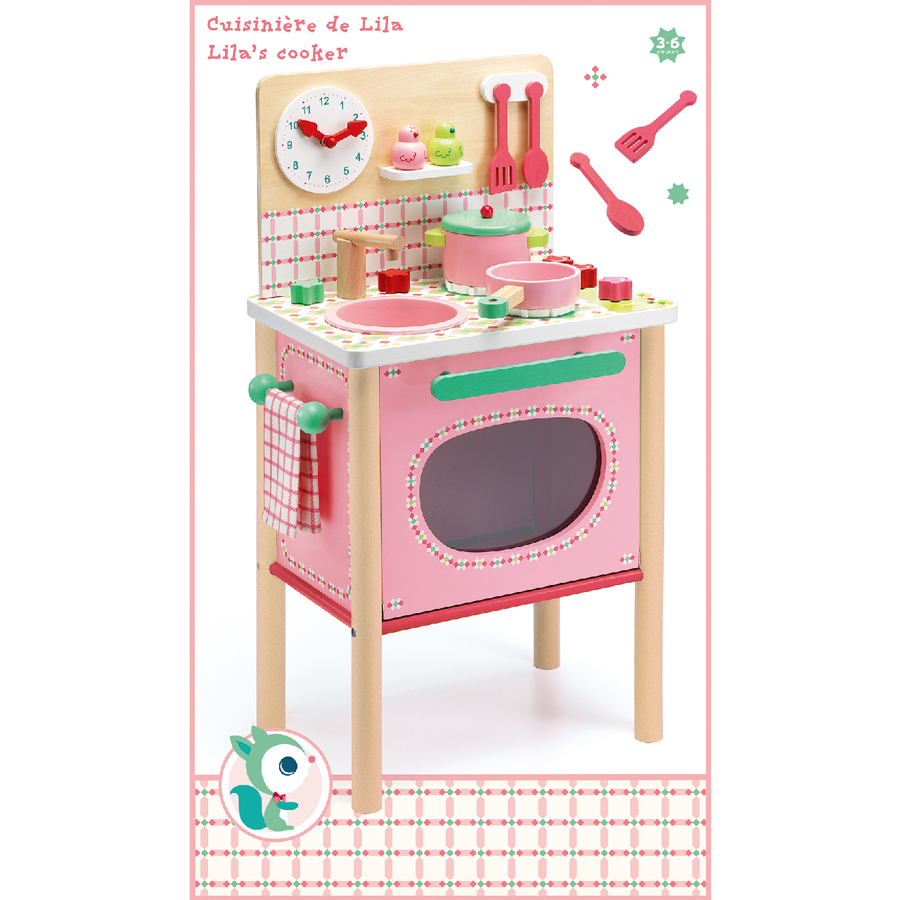 Szerepjáték - Lányos tűzhely - Girly cooker - 1