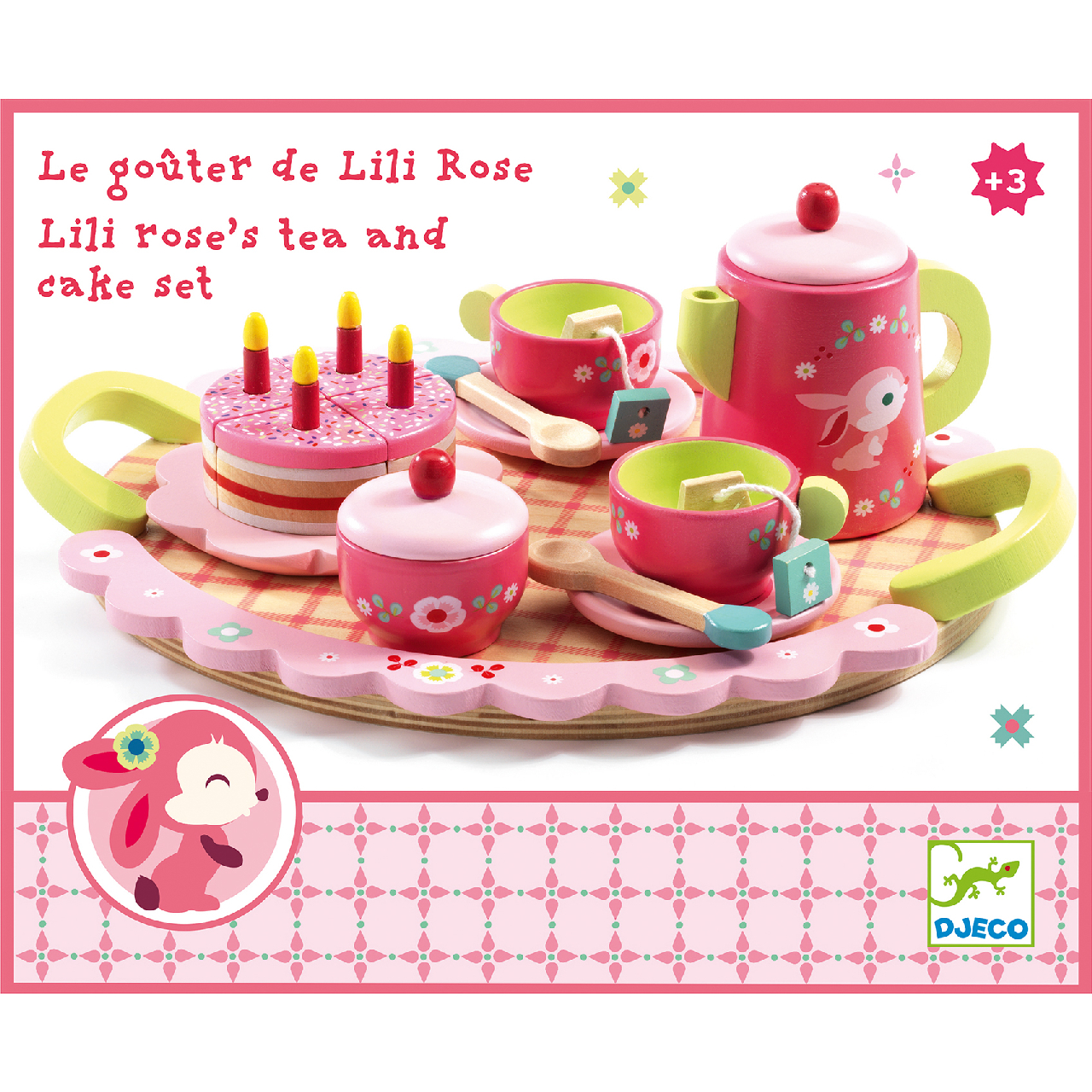 Szerepjáték - Lili Rose tea parti készlet - Lili Rose's tea party - 1