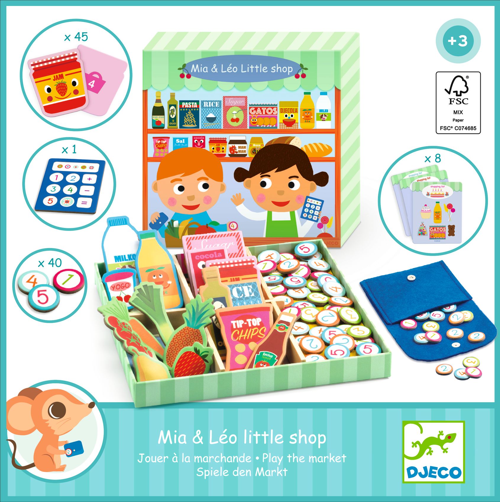 Szerepjáték - Mia és Leó boltocskája - Mia & Léo little shop - 3