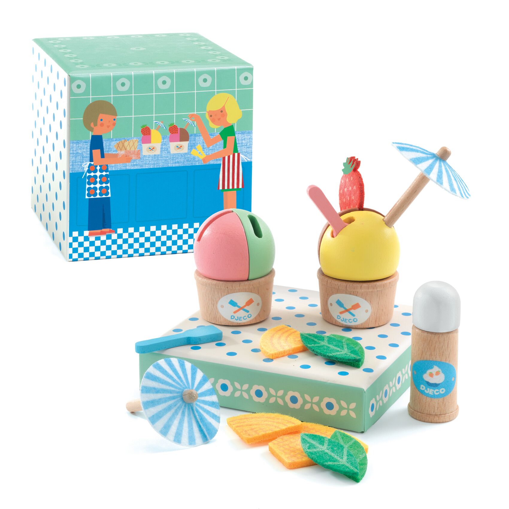 Szerepjáték mini szett - Fagyizás - Ice cream - 1