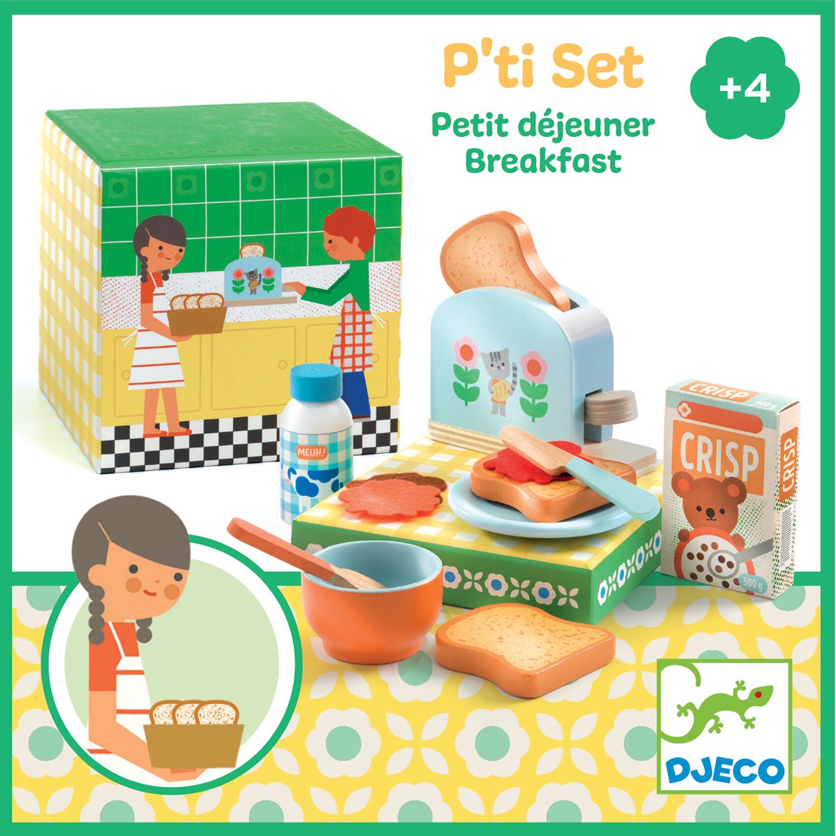 Szerepjáték mini szett - Reggelizés - Breakfast - 5
