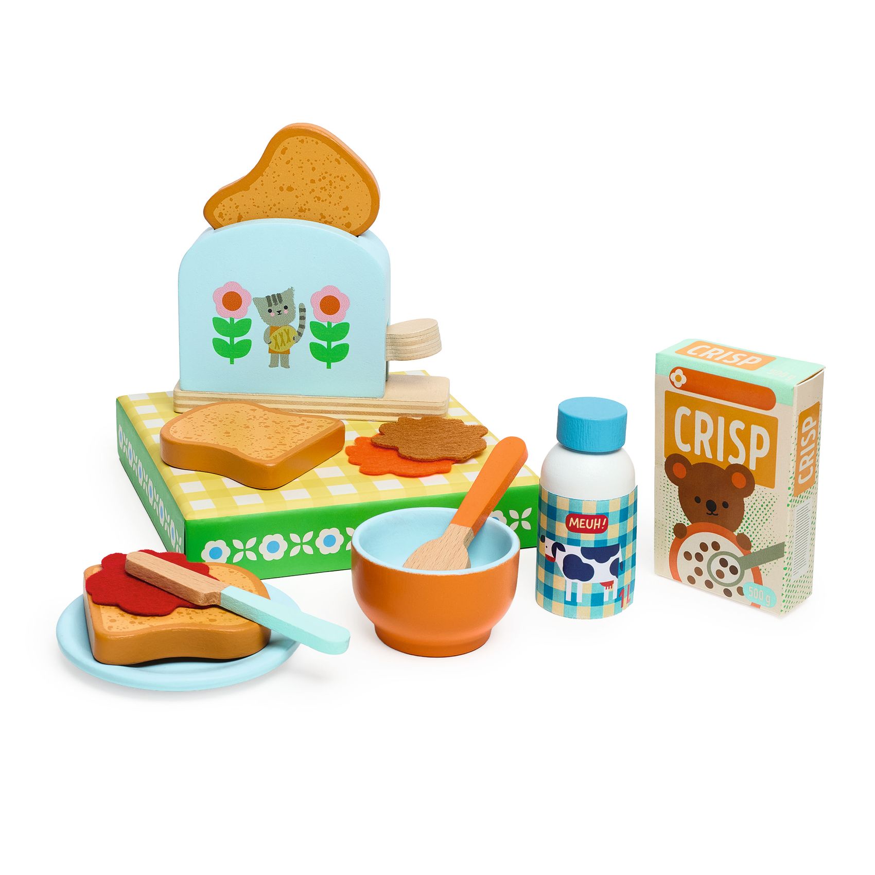 Szerepjáték mini szett - Reggelizés - Breakfast - 1