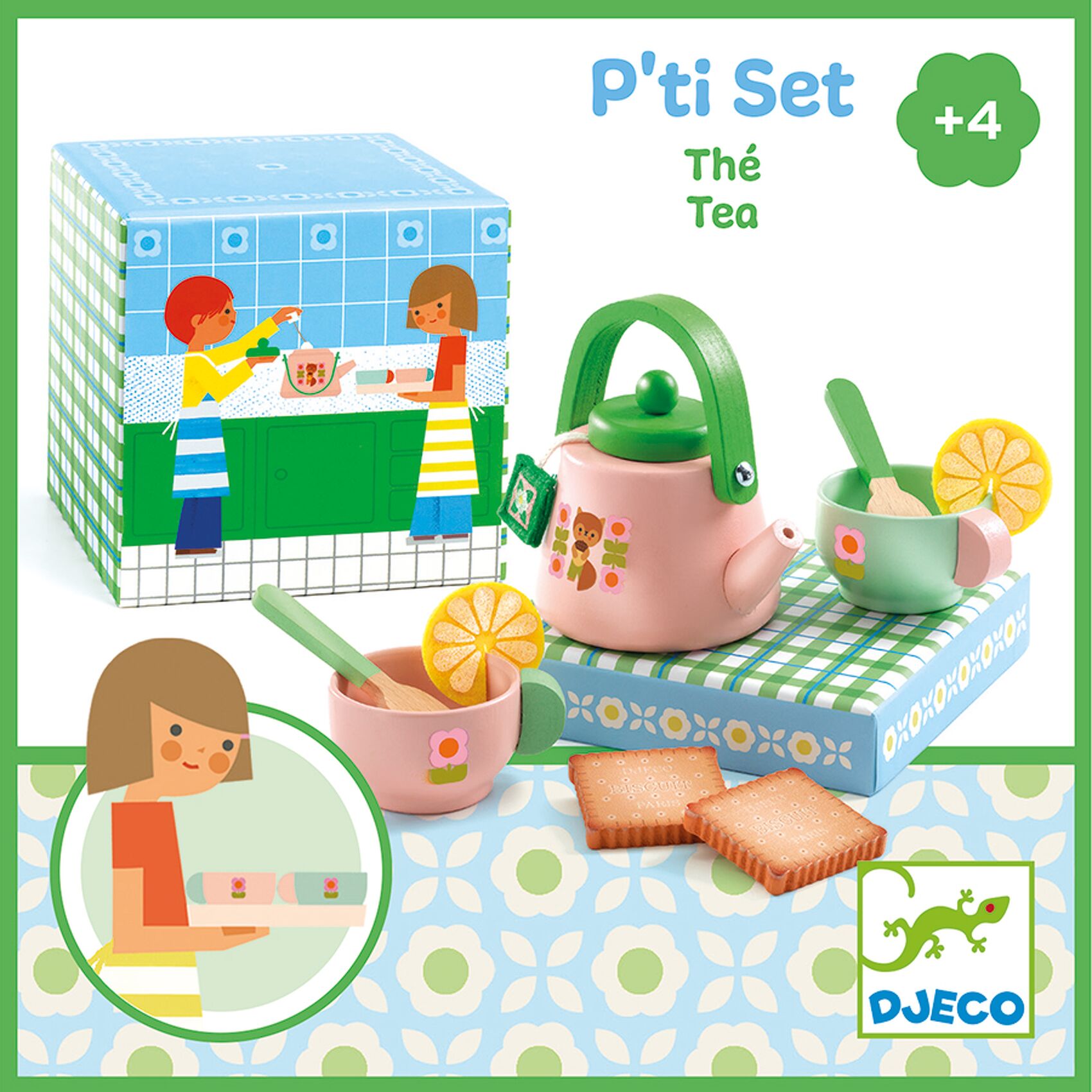 Szerepjáték mini szett - Teadélután - Tea - 4