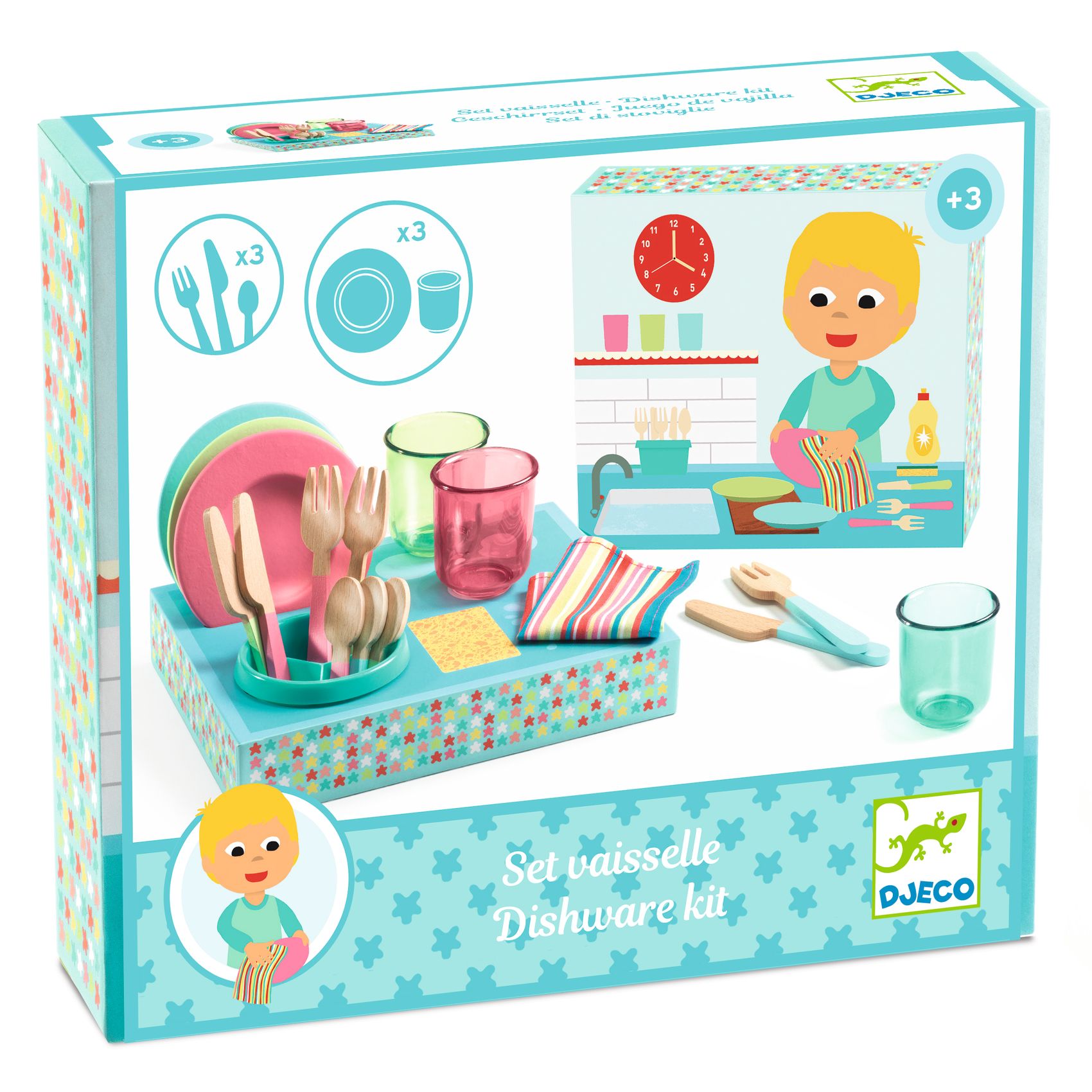 Szerepjáték - Mosogatásra fel! - Dishware kit - 0