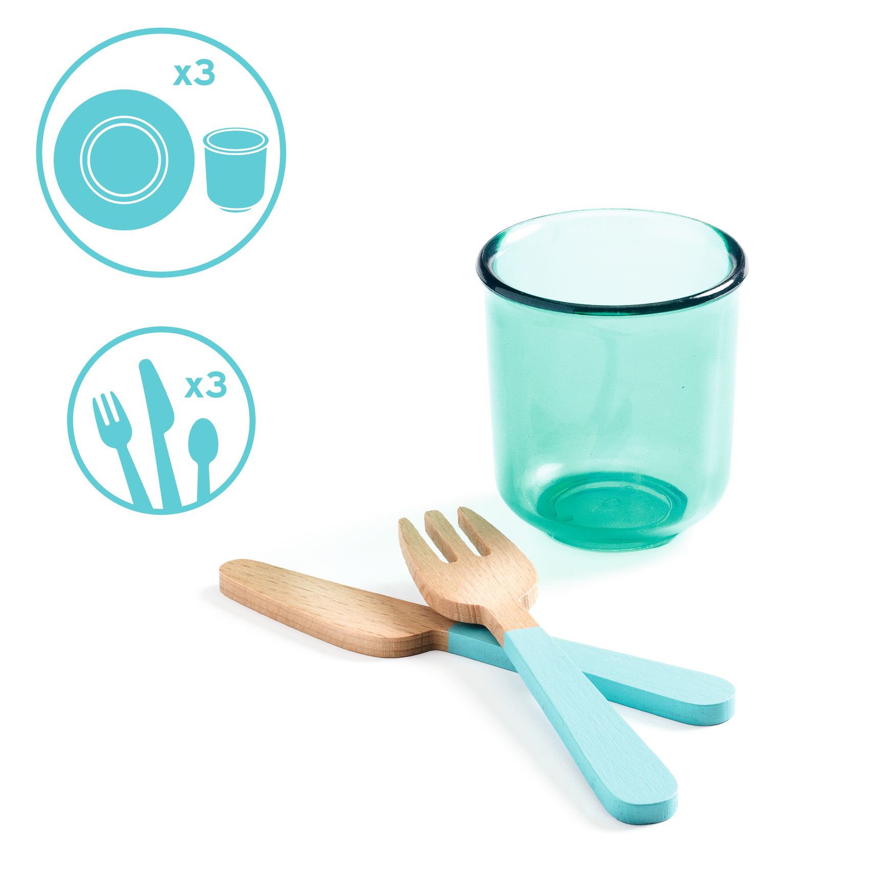 Szerepjáték - Mosogatásra fel! - Dishware kit - 3