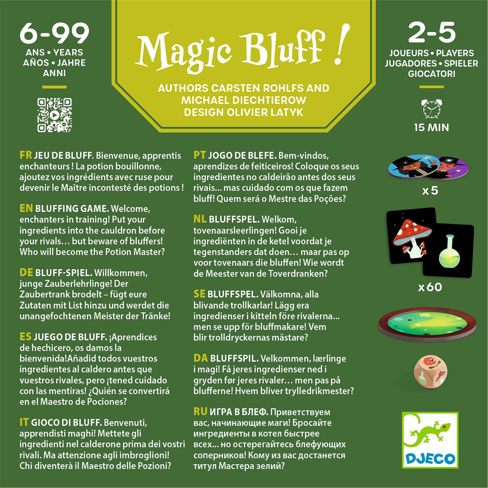 Társasjáték - Blöff Bűbáj - Magic-bluff - 4