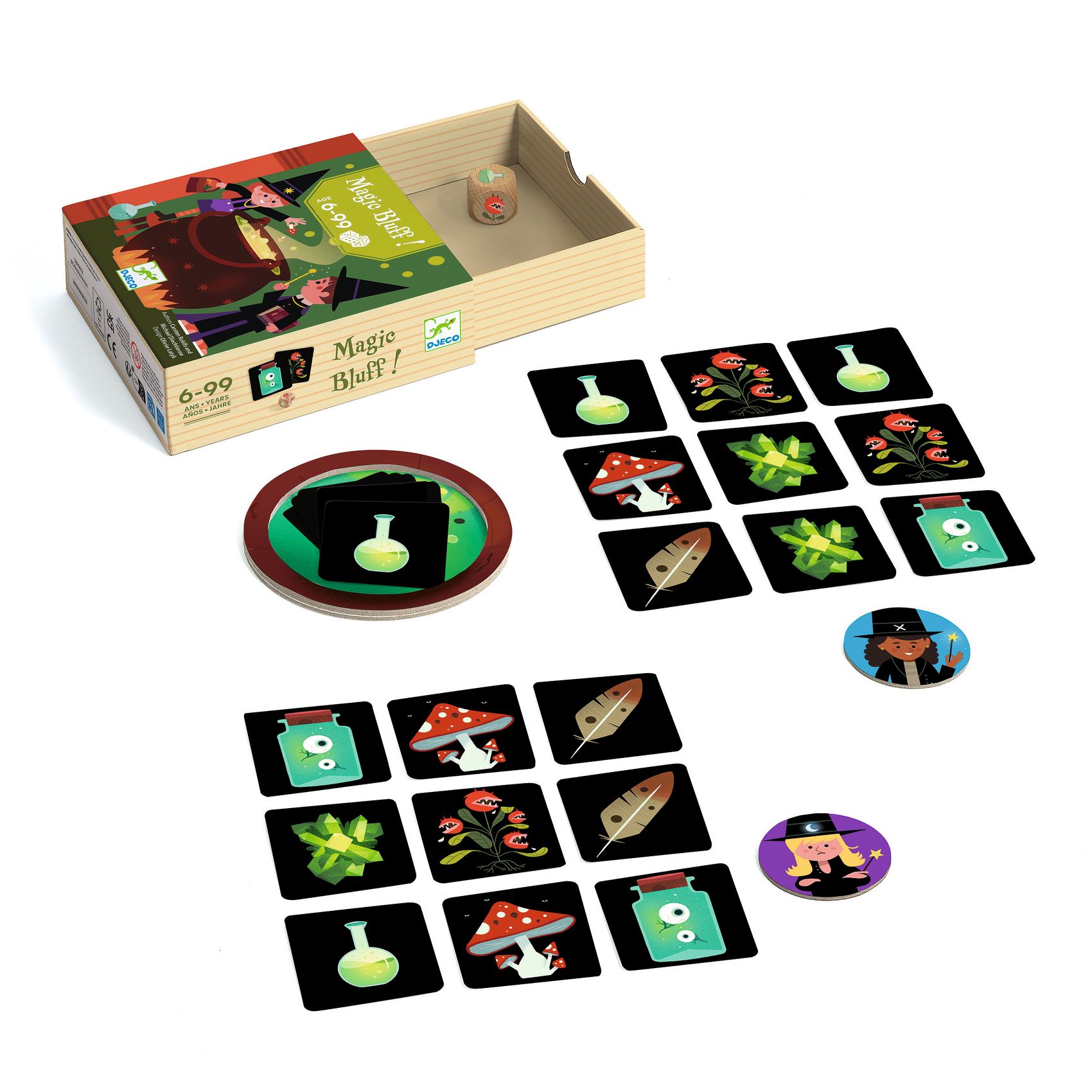 Társasjáték - Blöff Bűbáj - Magic-bluff - 1