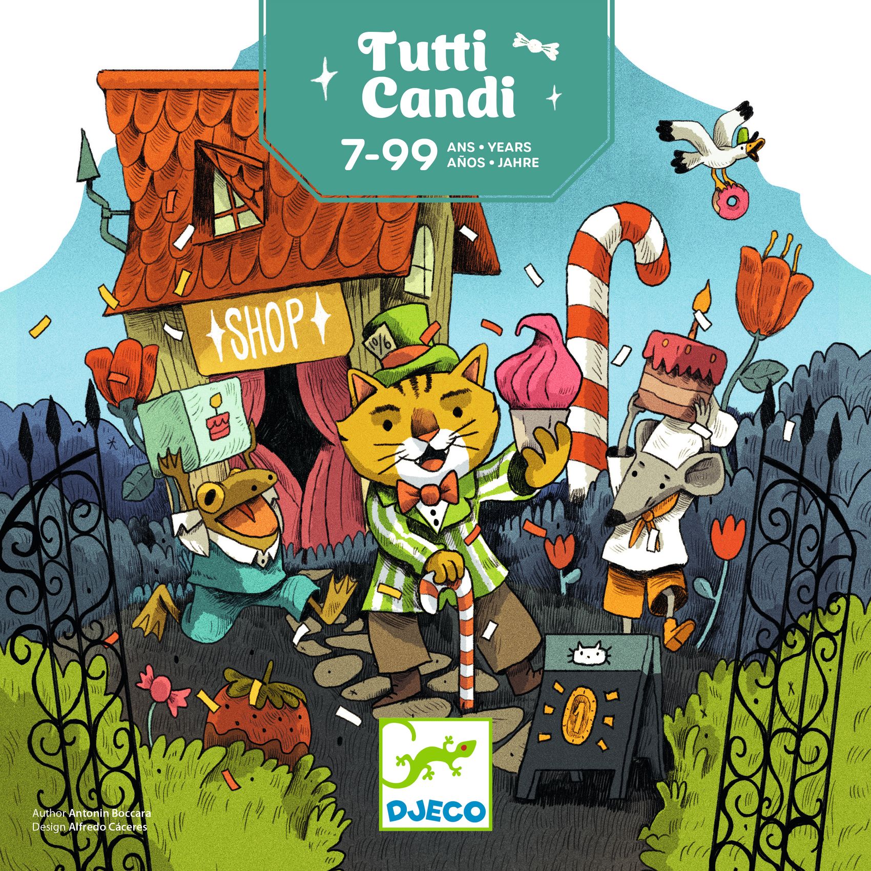 Társasjáték - Cuki bolt - Tutti Candi - 2