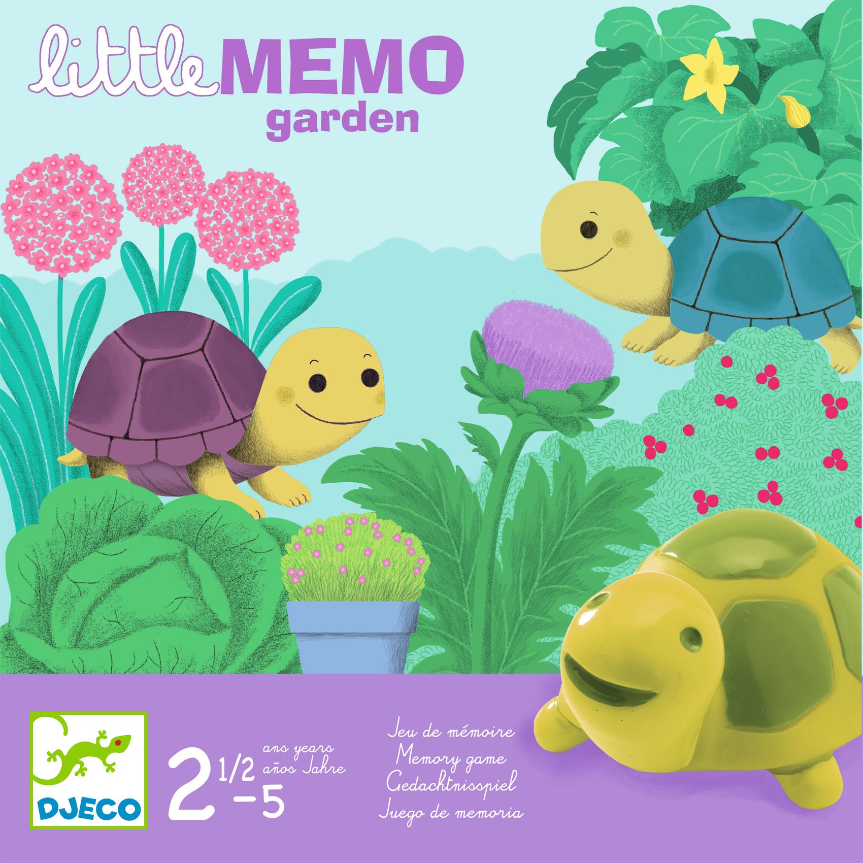 Társasjáték - Egy kis rejtegetés - Little Memo - Garden - 1