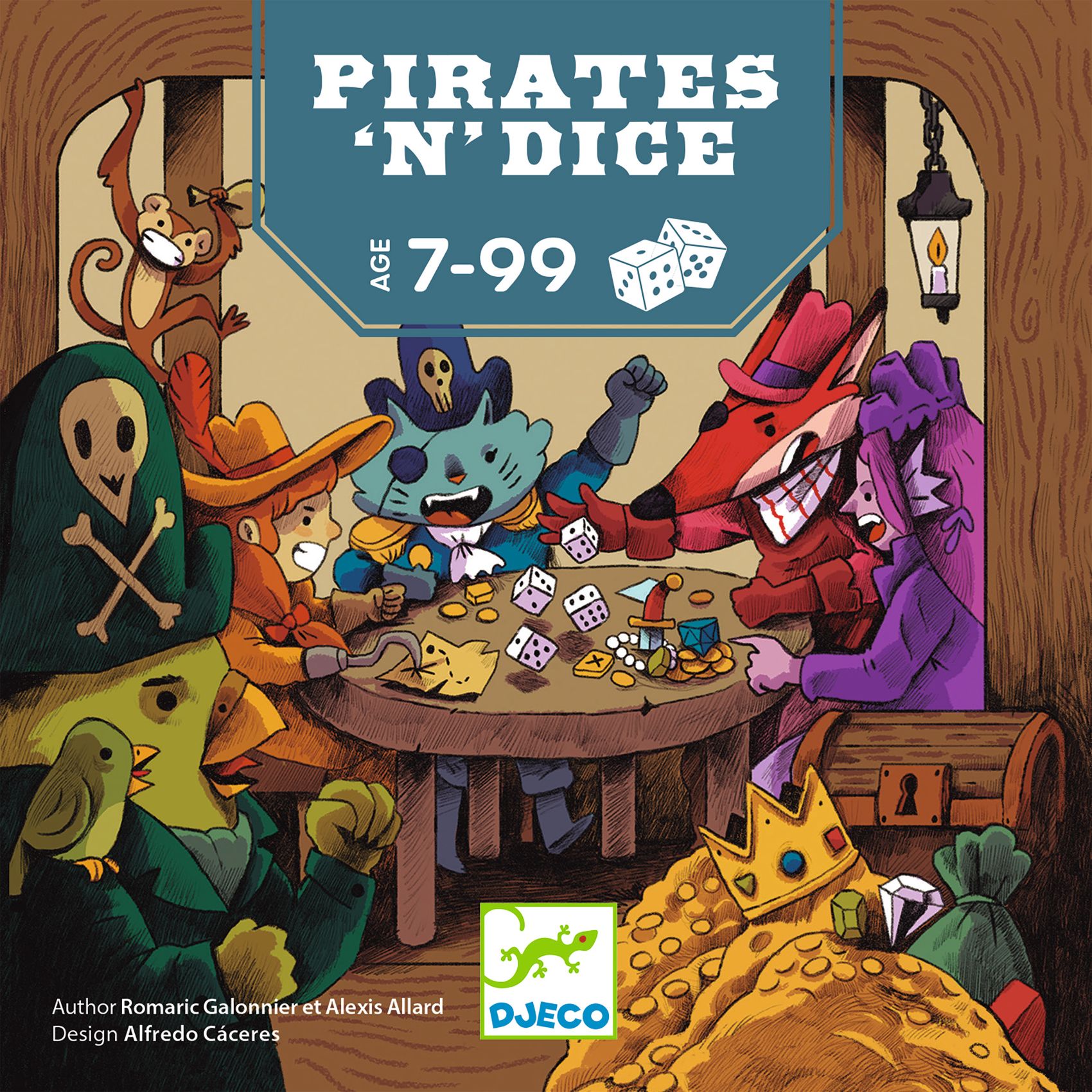 Társasjáték - Kalóz kockázat - Pirates 'n' Dice - 4