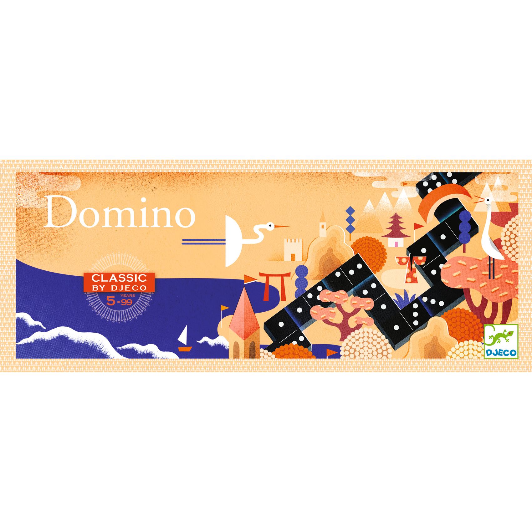 Társasjáték klasszikus - Domino - 3