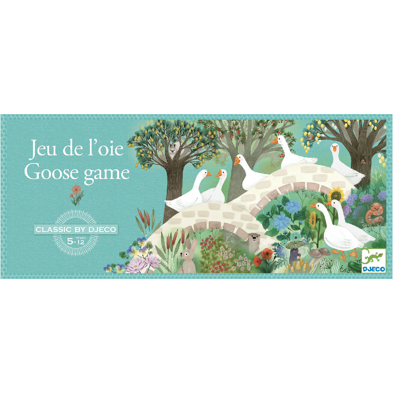 Társasjáték klasszikus - Liba játék - Goose game - 1