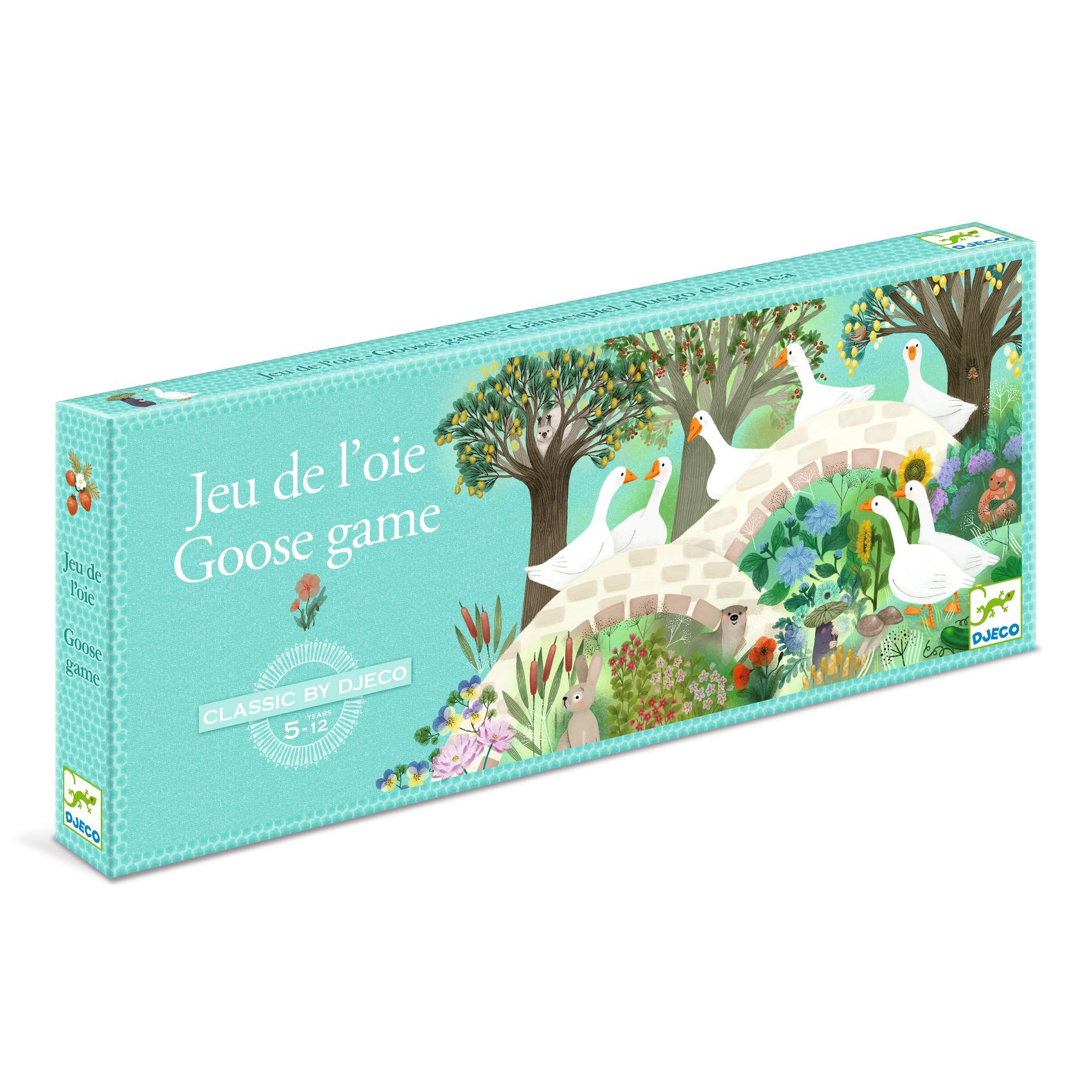 Társasjáték klasszikus - Liba játék - Goose game - 0