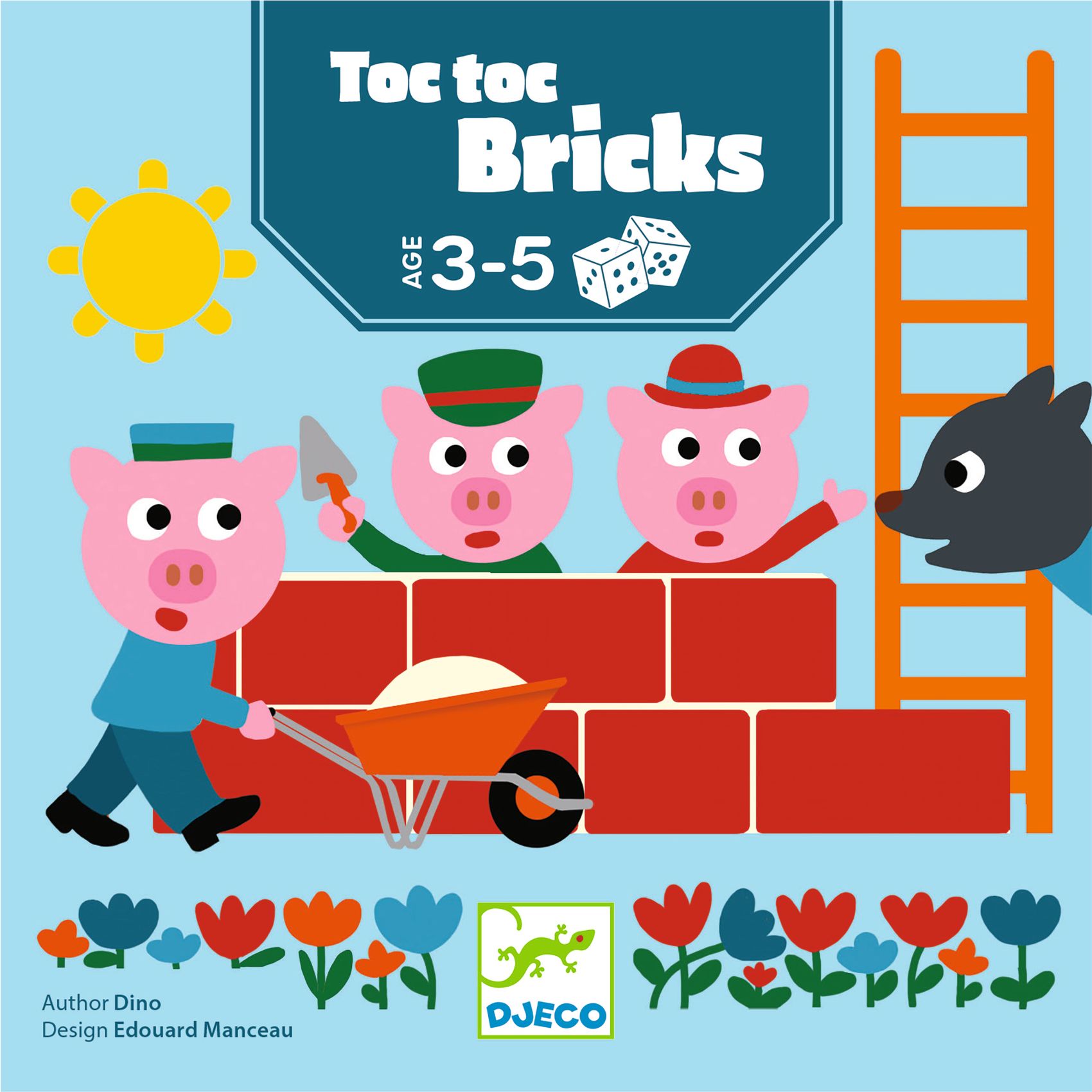 Társasjáték - Koca kocka - Toc Toc Bricks - 3