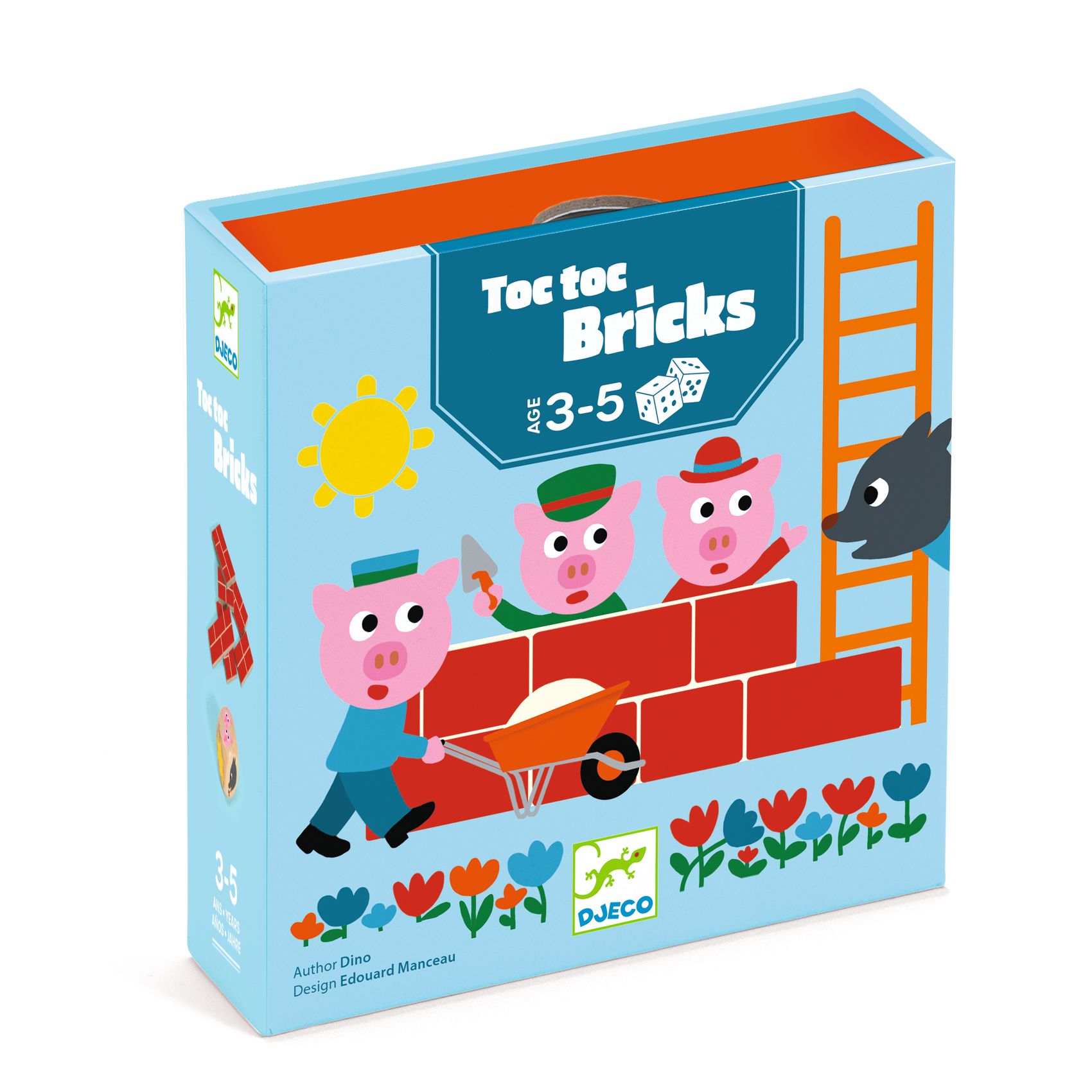 Társasjáték - Koca kocka - Toc Toc Bricks - 0