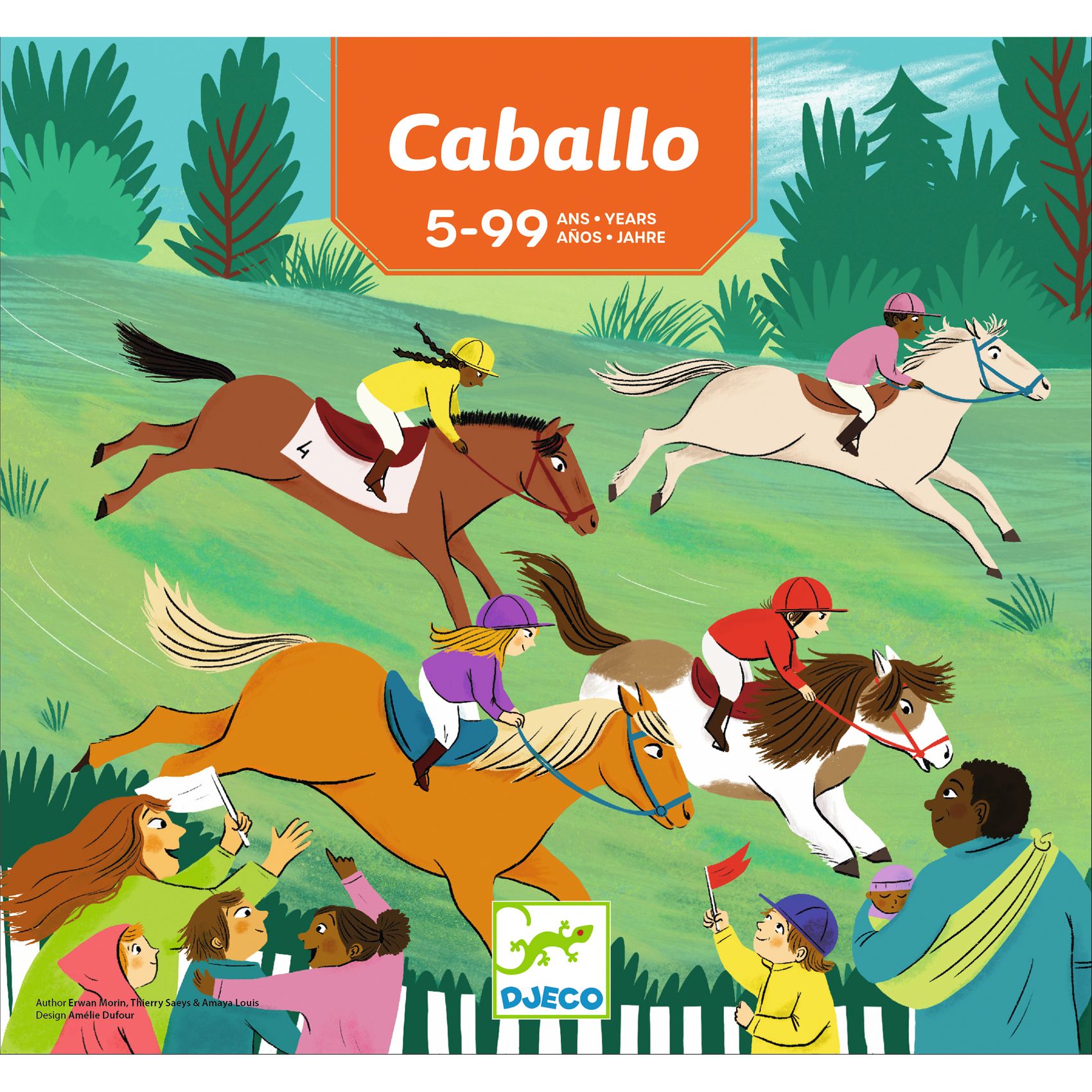 Társasjáték - Lóverseny - Caballo - 1