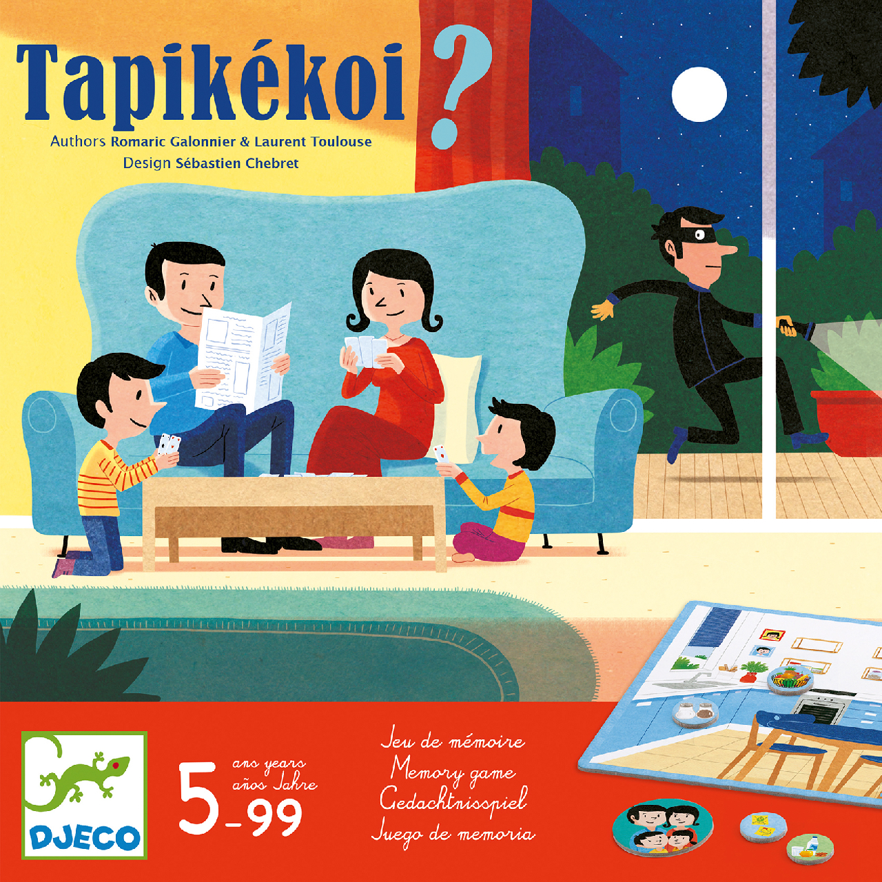 Társasjáték - Mi tűnt el? - Tapikékoi - 1