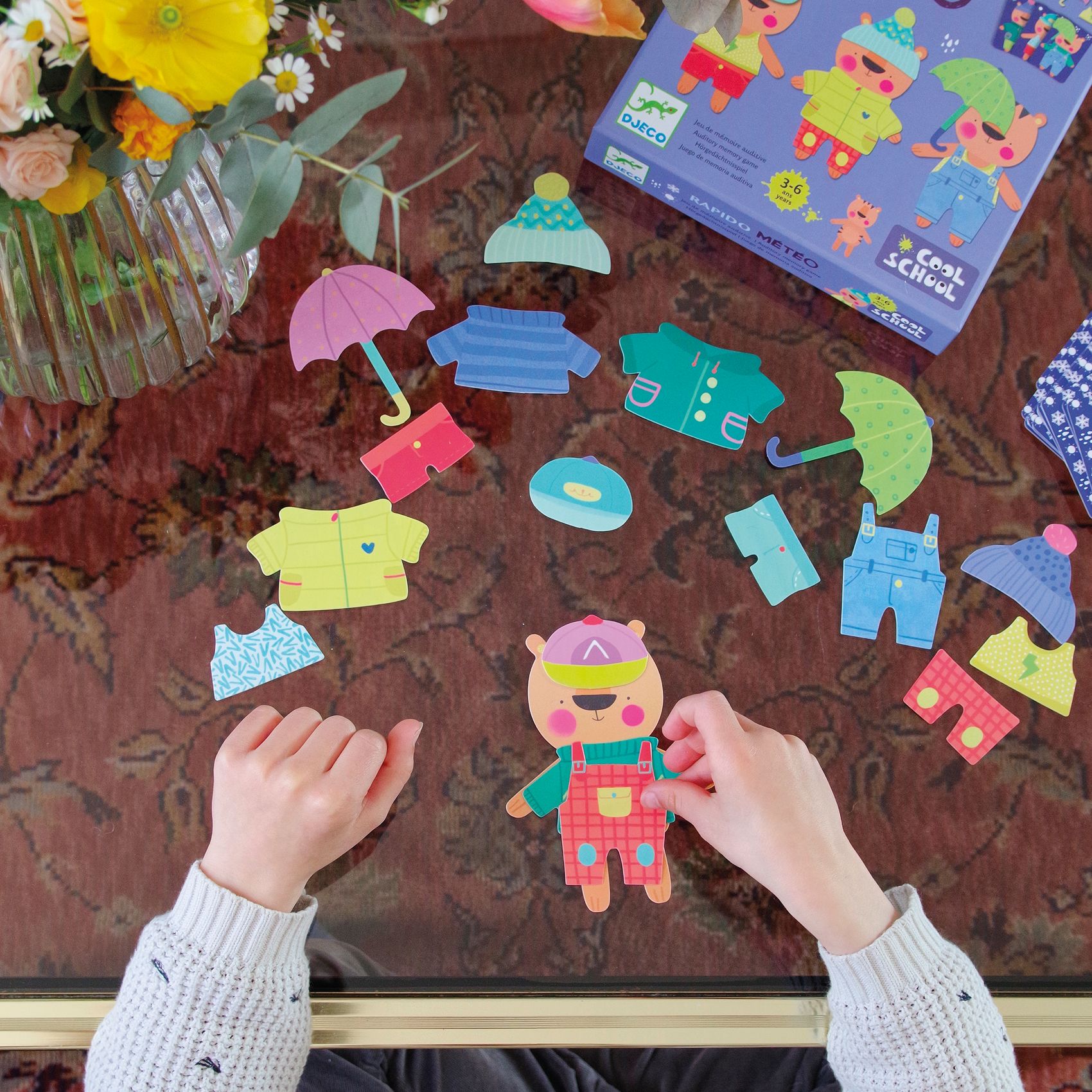 Társasjáték - Öltözz Teó!  - Rapido Meteo - 3