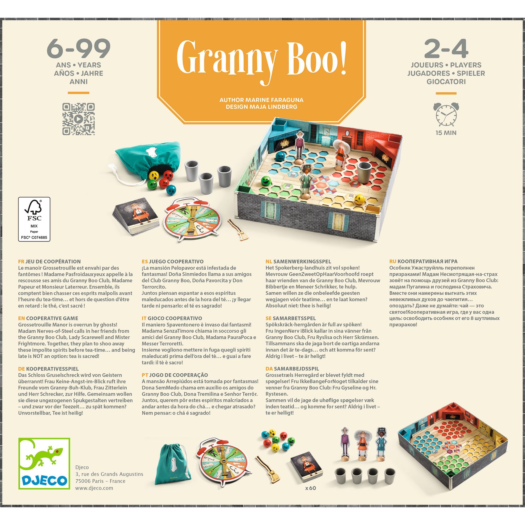 Társasjáték - Szellemseprők - Granny Boo! - 3