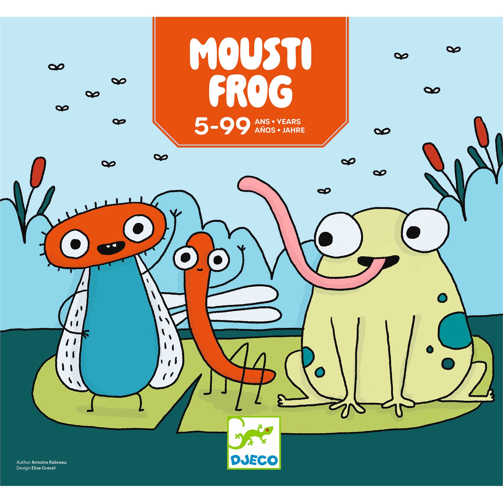 Társasjáték - Szúnyogvadász - Moustifrog - 1