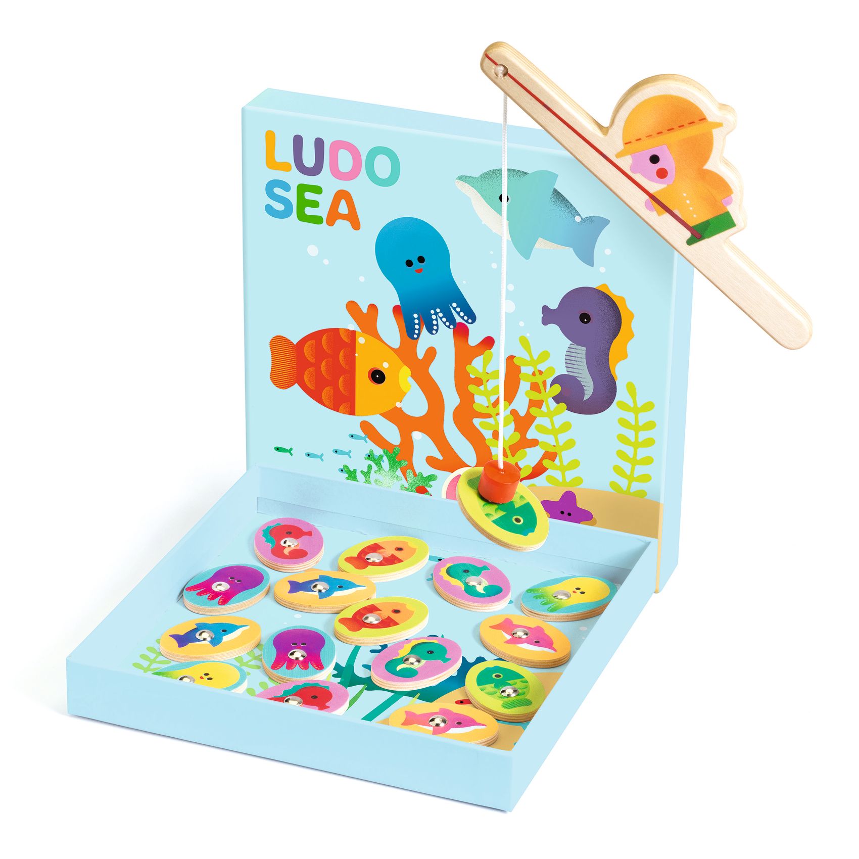 Társasjáték - Tengerben - Ludo Sea - 4 games - 1