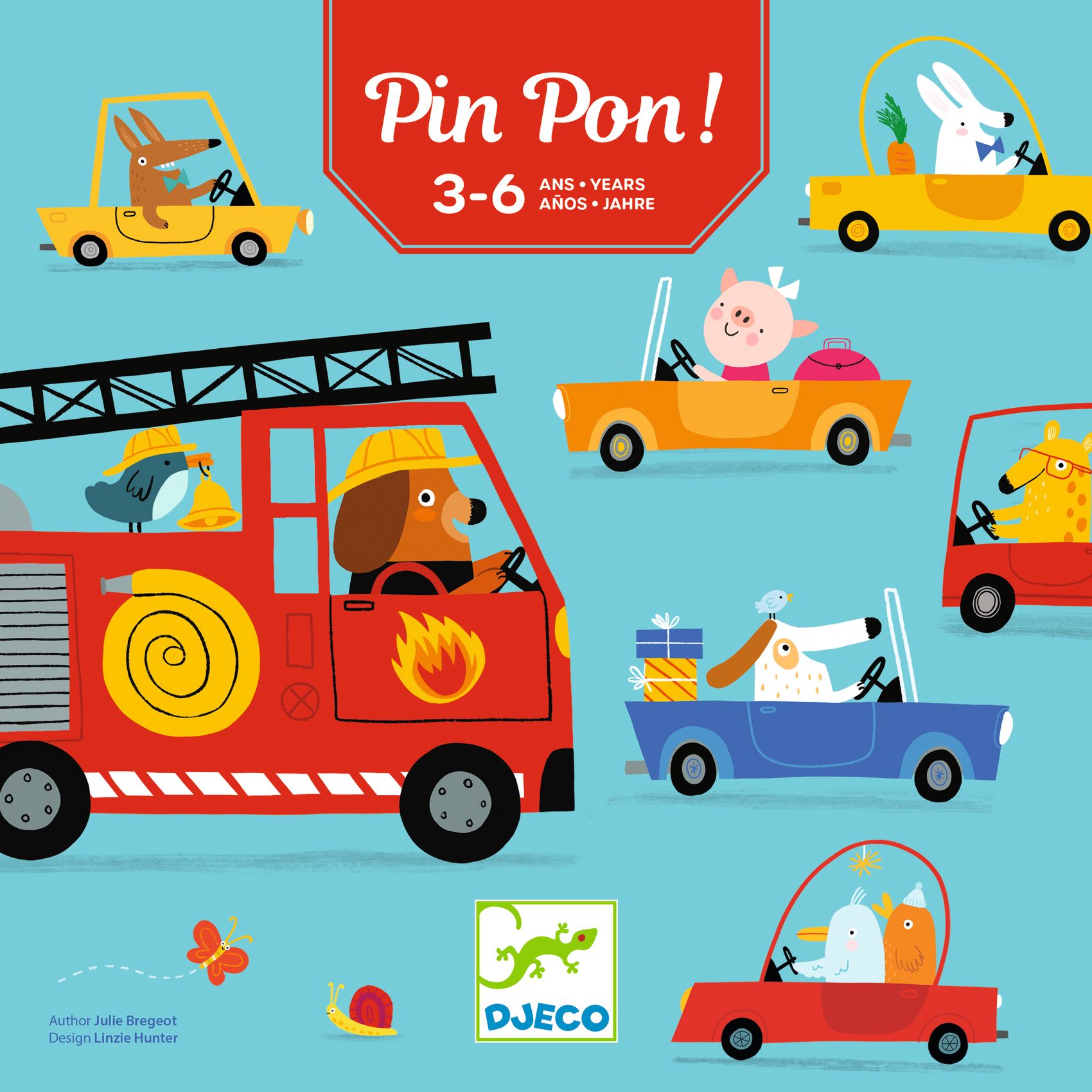 Társasjáték - Tűzoltás - PinPon! - 4