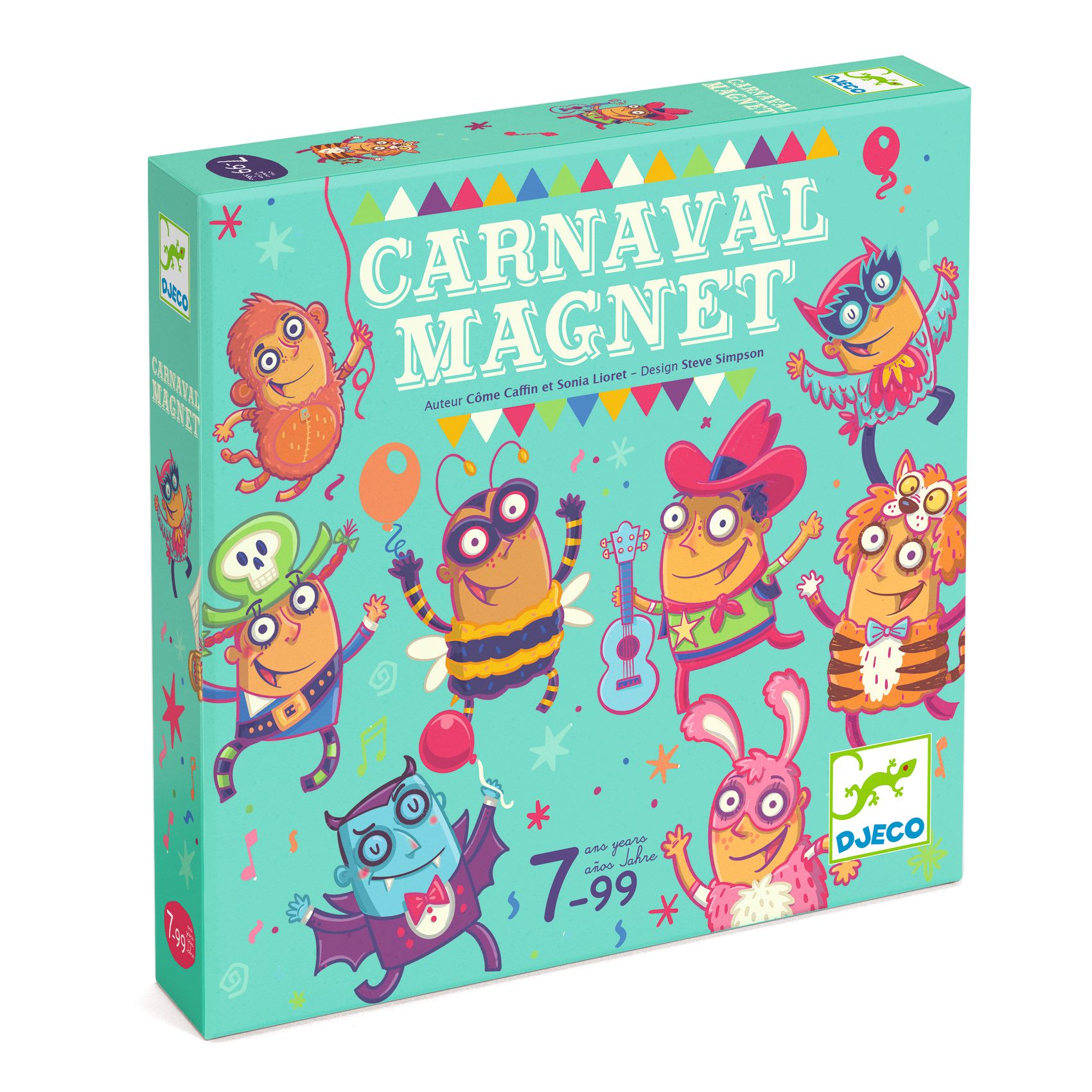 Társasjáték - Vakok karneválja - Carnaval Magnet - 0