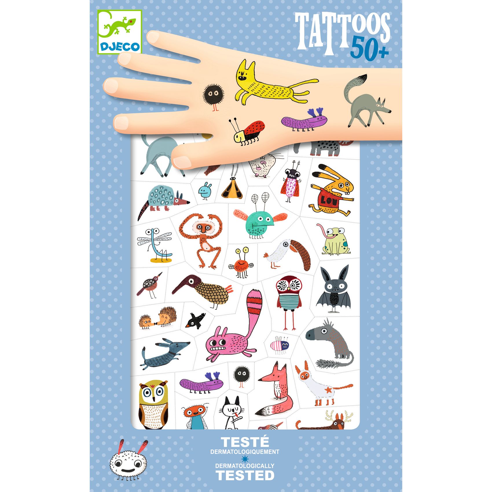 Tetováló matricák - Cukik és viccesek - Little critters - 2