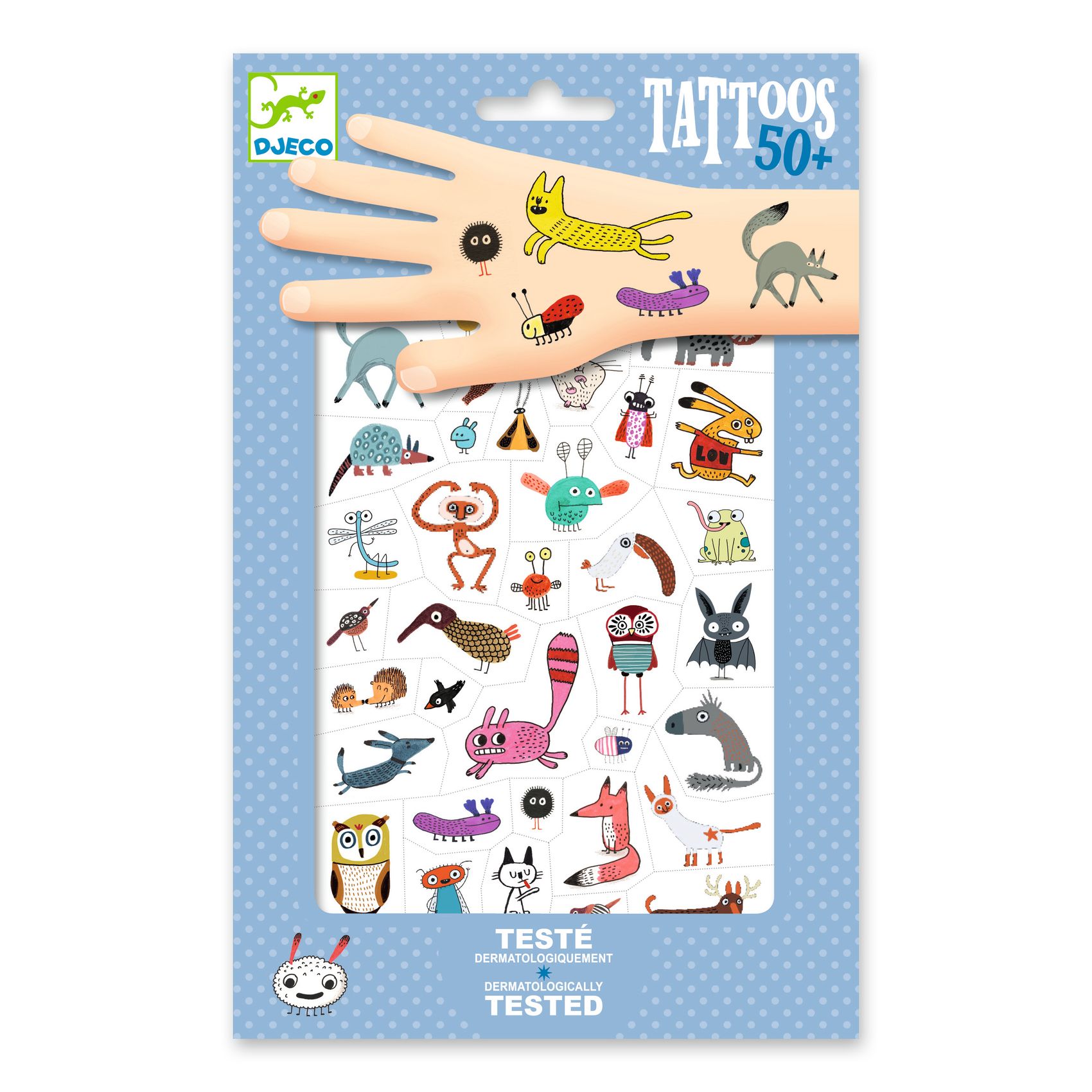 Tetováló matricák - Cukik és viccesek - Little critters - 0