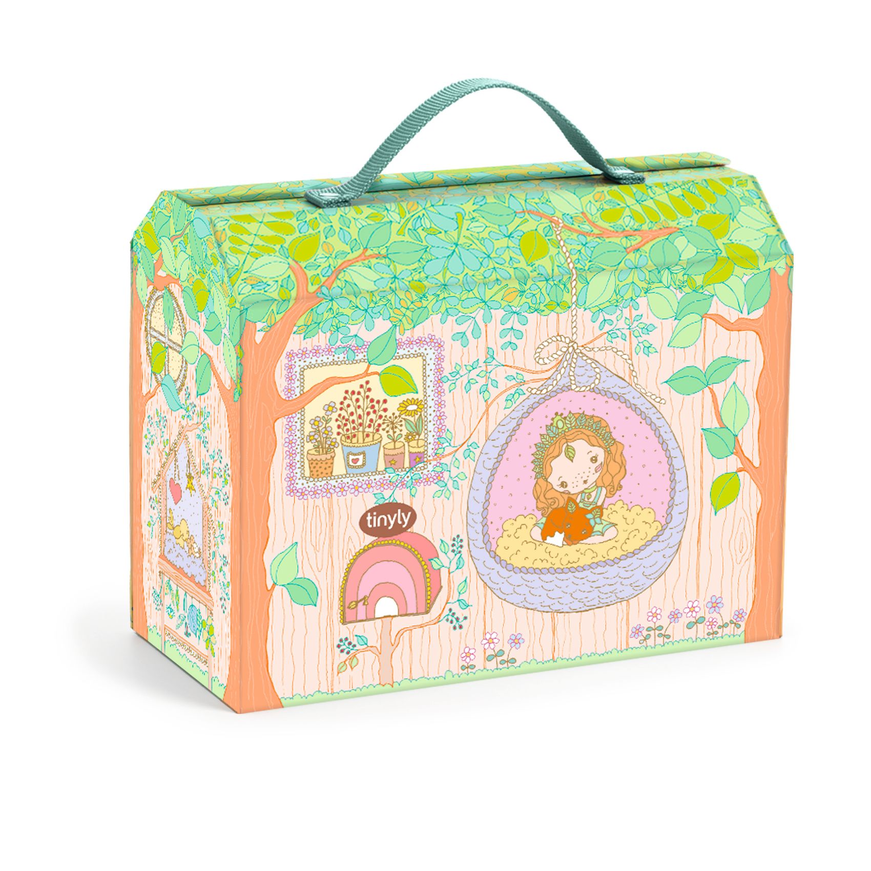 TINYLY álomvilág babaház - Szilvia és Rókica háza - Sylvia and Fox’s house in the woods - 8