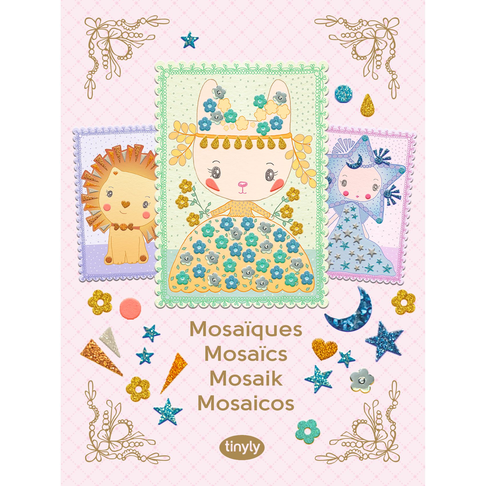 TINYLY kreatív - Mozaikkép készítés, Margi és barátai - Mosaics Margo & Co - 1