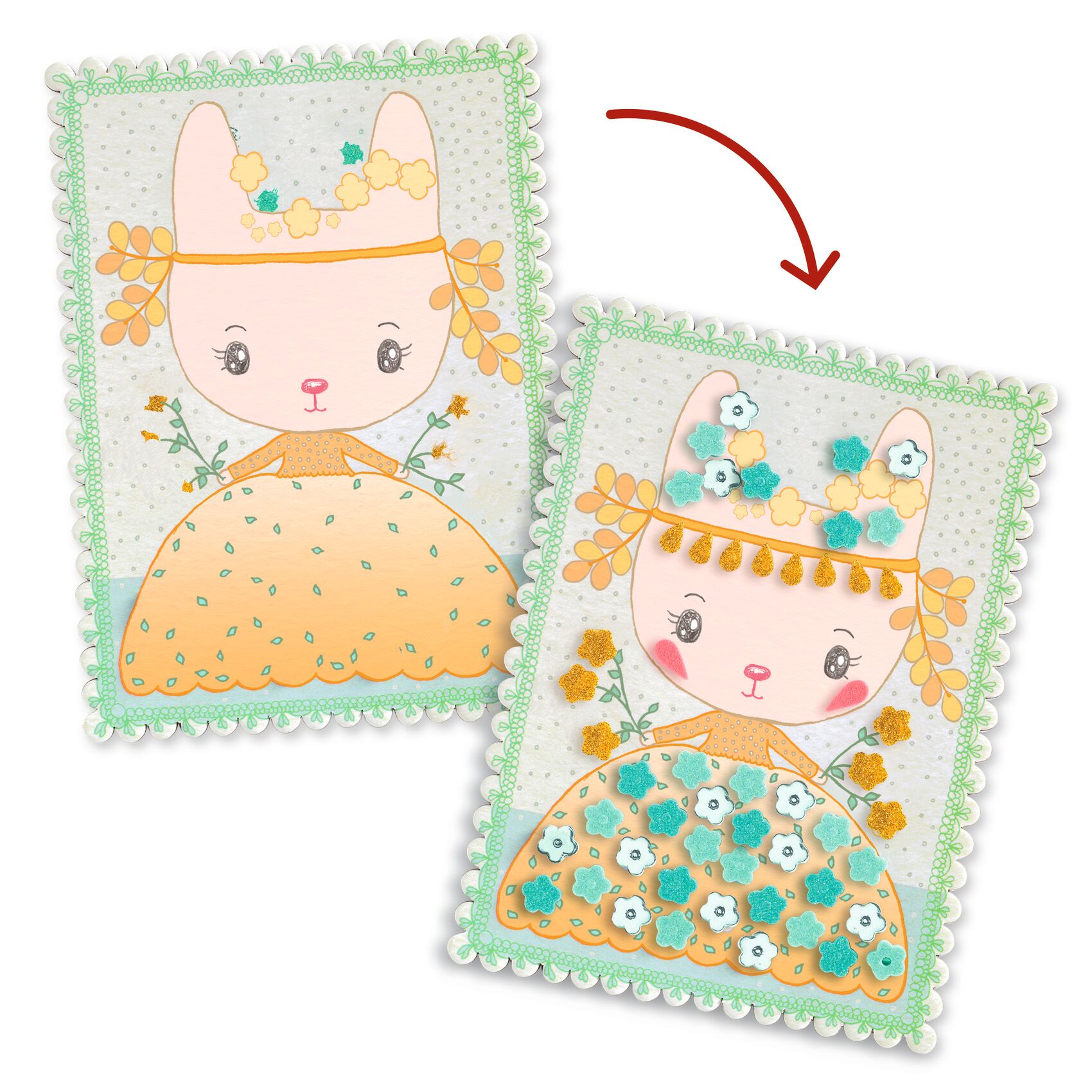 TINYLY kreatív - Mozaikkép készítés, Margi és barátai - Mosaics Margo & Co - 7