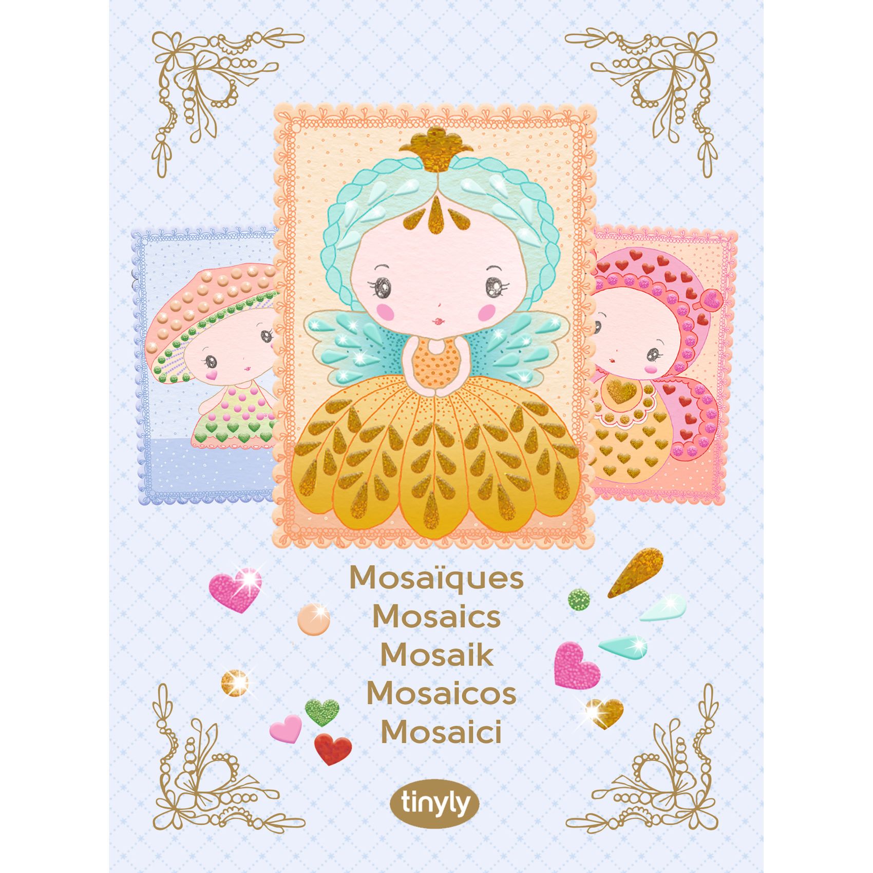 TINYLY kreatív - Mozaikkép készítés, Sugárka és barátai - Mosaics Stella & Co - 4