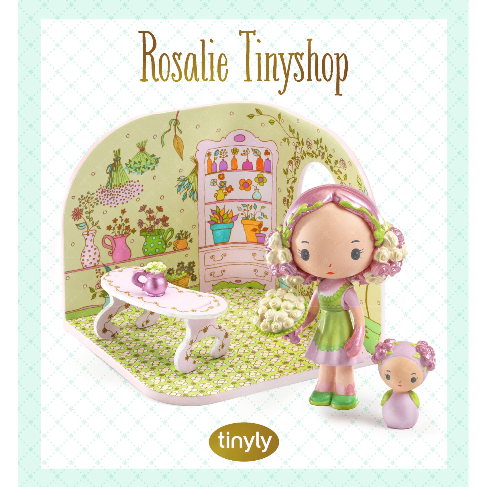 TINYLY álomvilág - Róza virágboltja - Rosalie tinyshop - 4