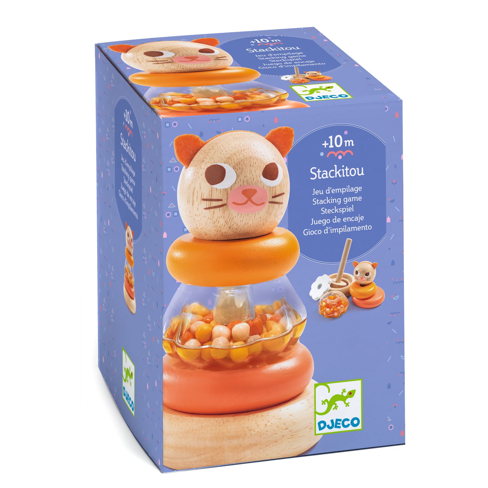 Toronyépítő - Macska - Stackitou - 2