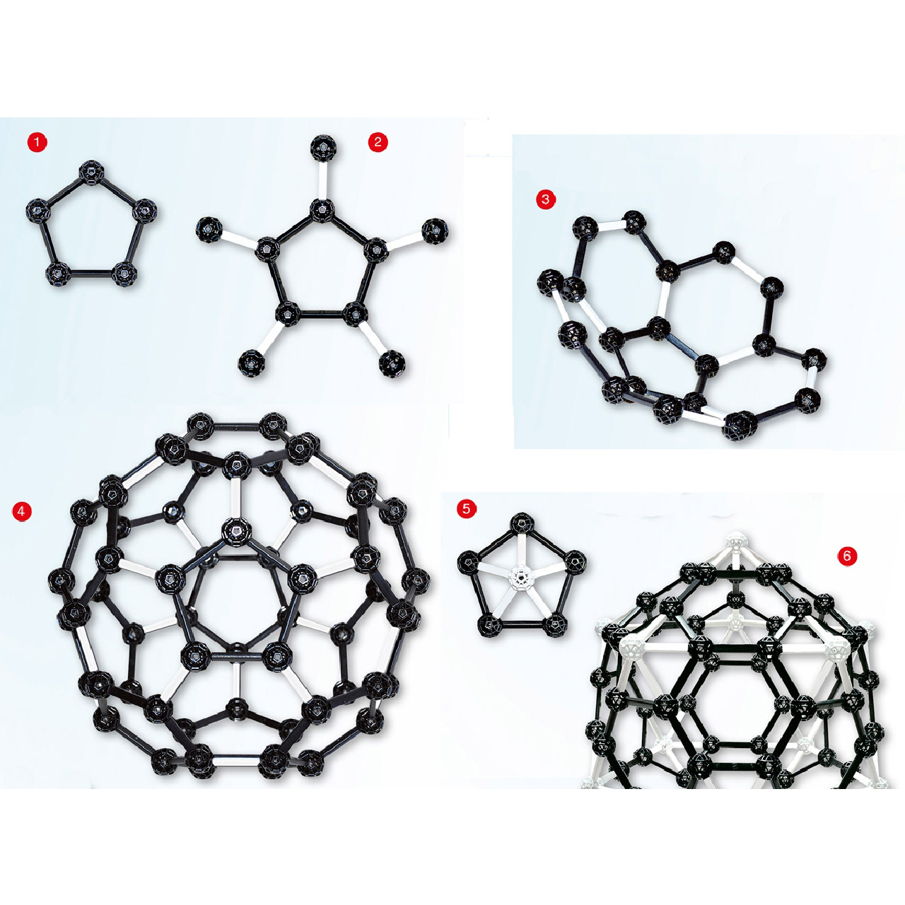 Tudományos modellező készlet - C60 Fullerene - 2