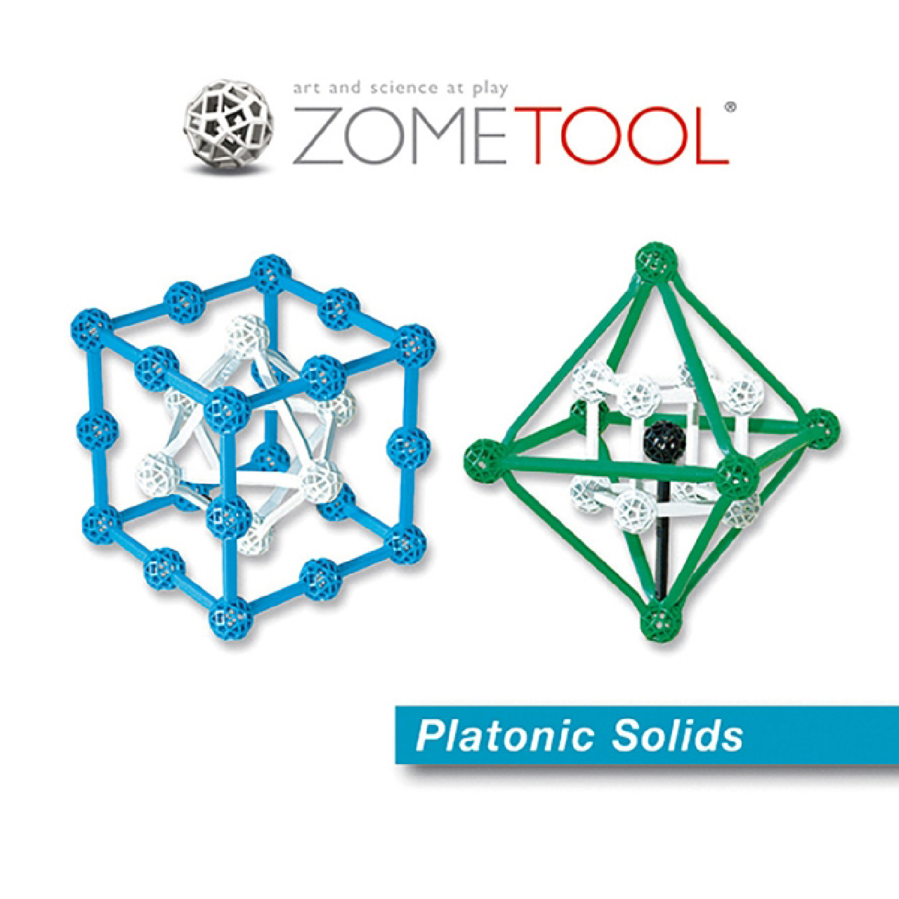 Tudományos modellező készlet - Platoni Testek - Plato’s Solids - 1