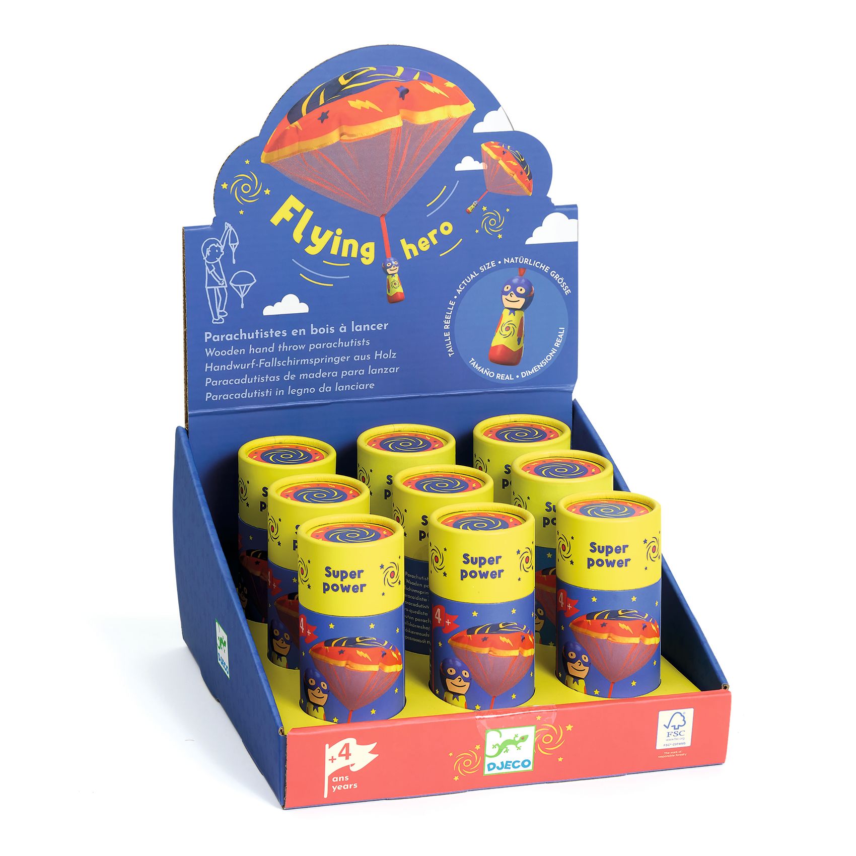 Ügyességi játék - Repülő hős - Flying hero - Super Power - 2