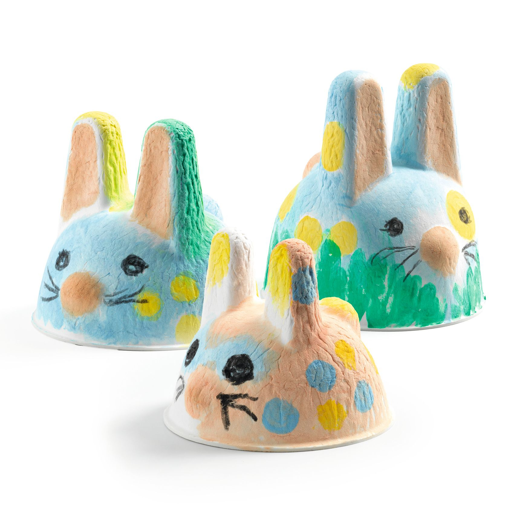 Ujjfestés - 3 nyuszi 3D-ben - Bunny Trio - 1