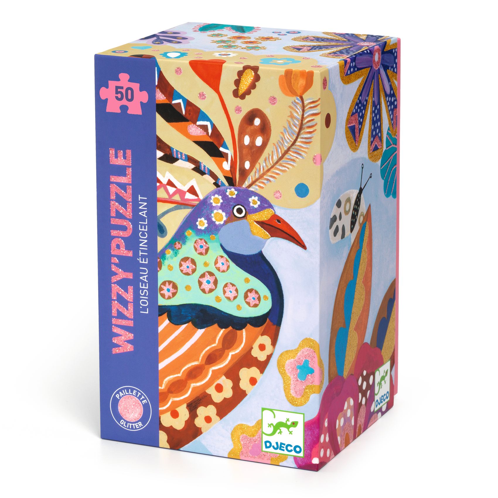 Varázs puzzle - Sziporka, 50 db-os - Sparkling bird - 0